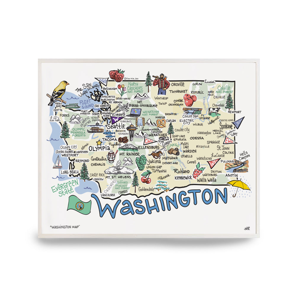 State Map Print