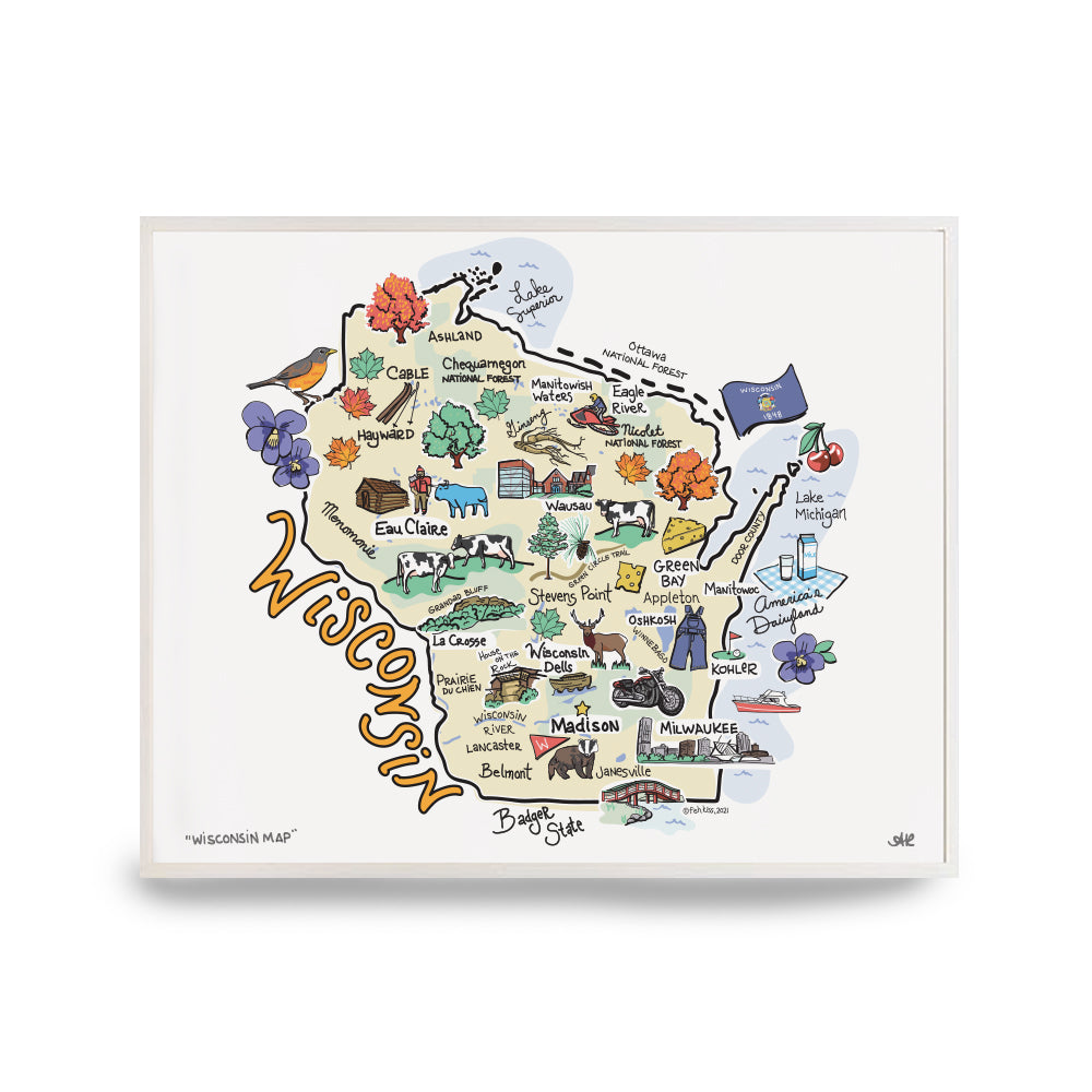 State Map Print