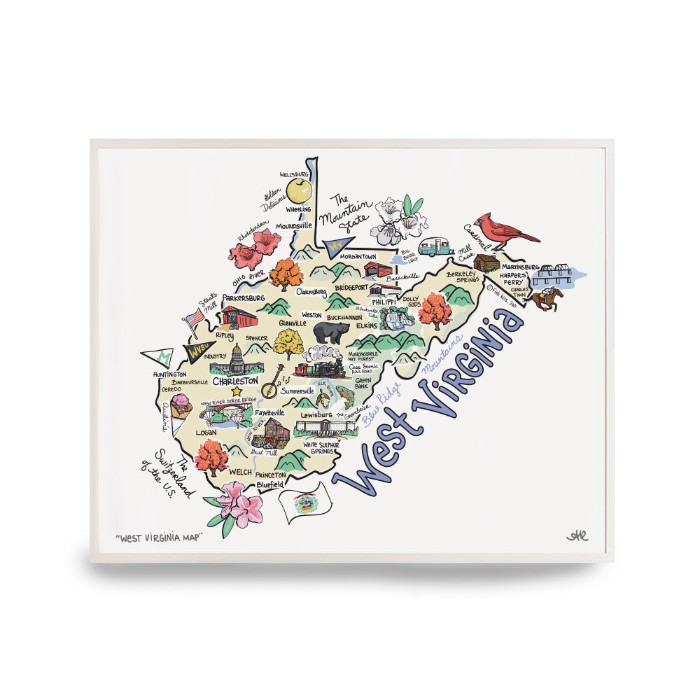 State Map Print