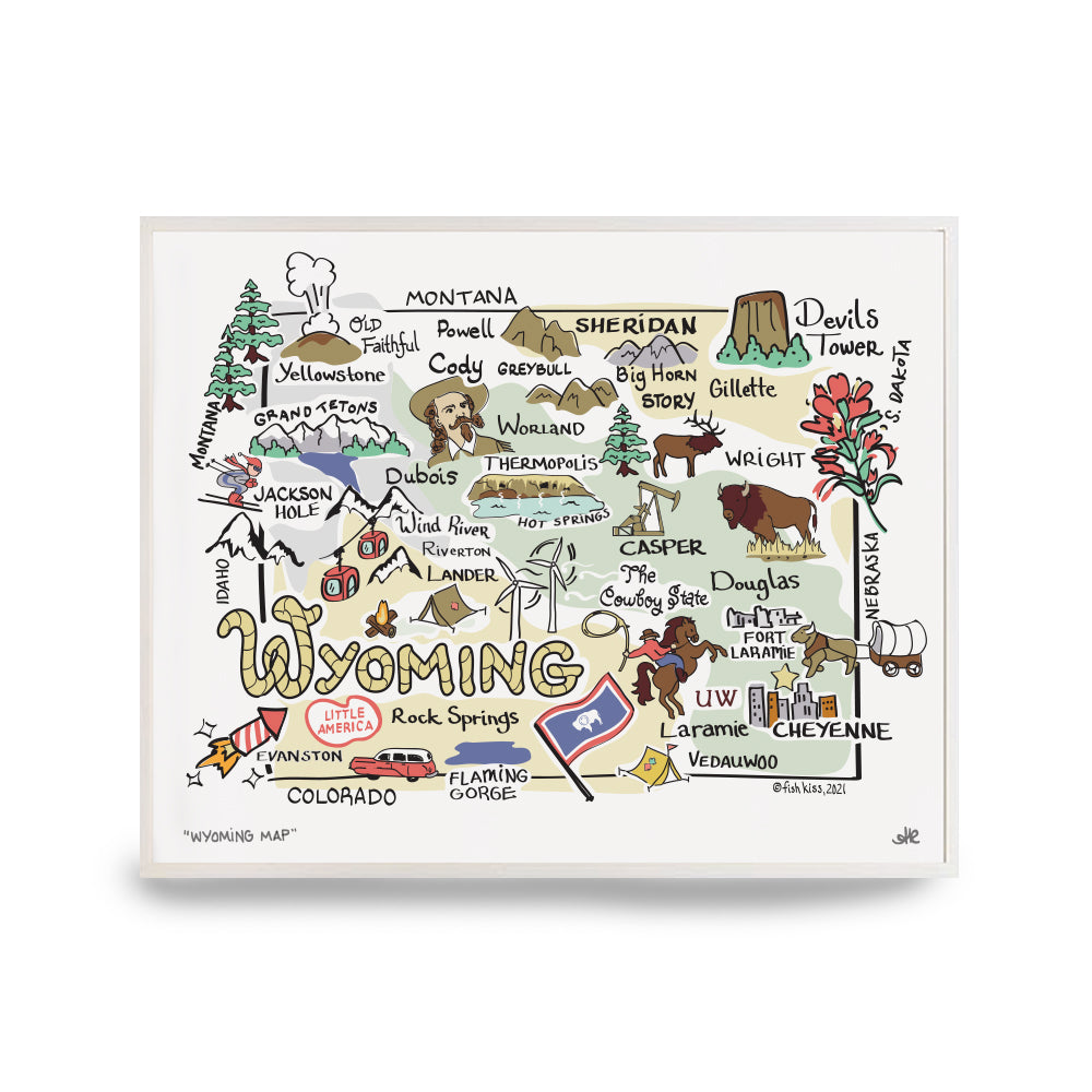 State Map Print