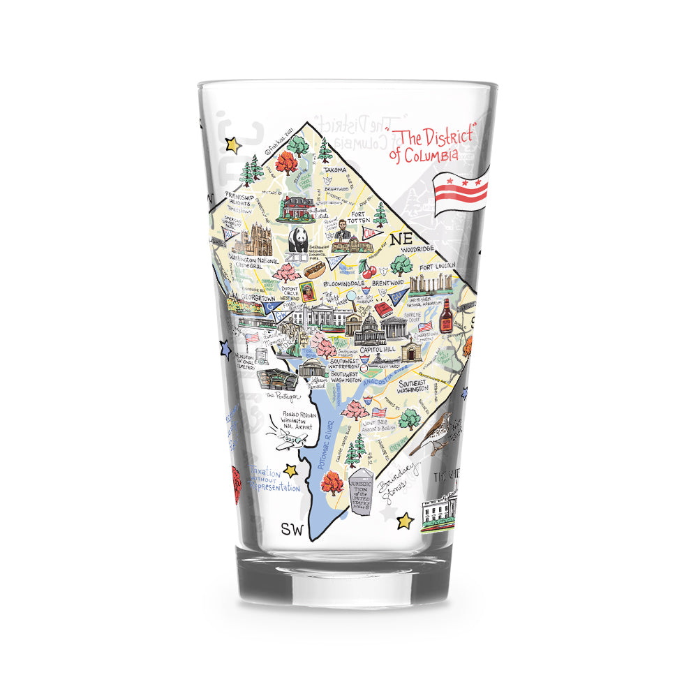 State Map Glass