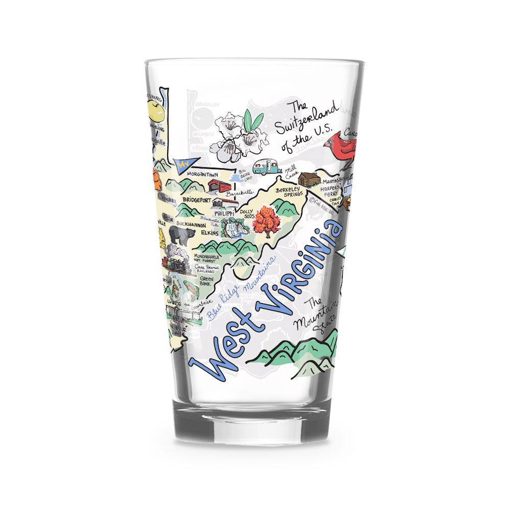 State Map Glass