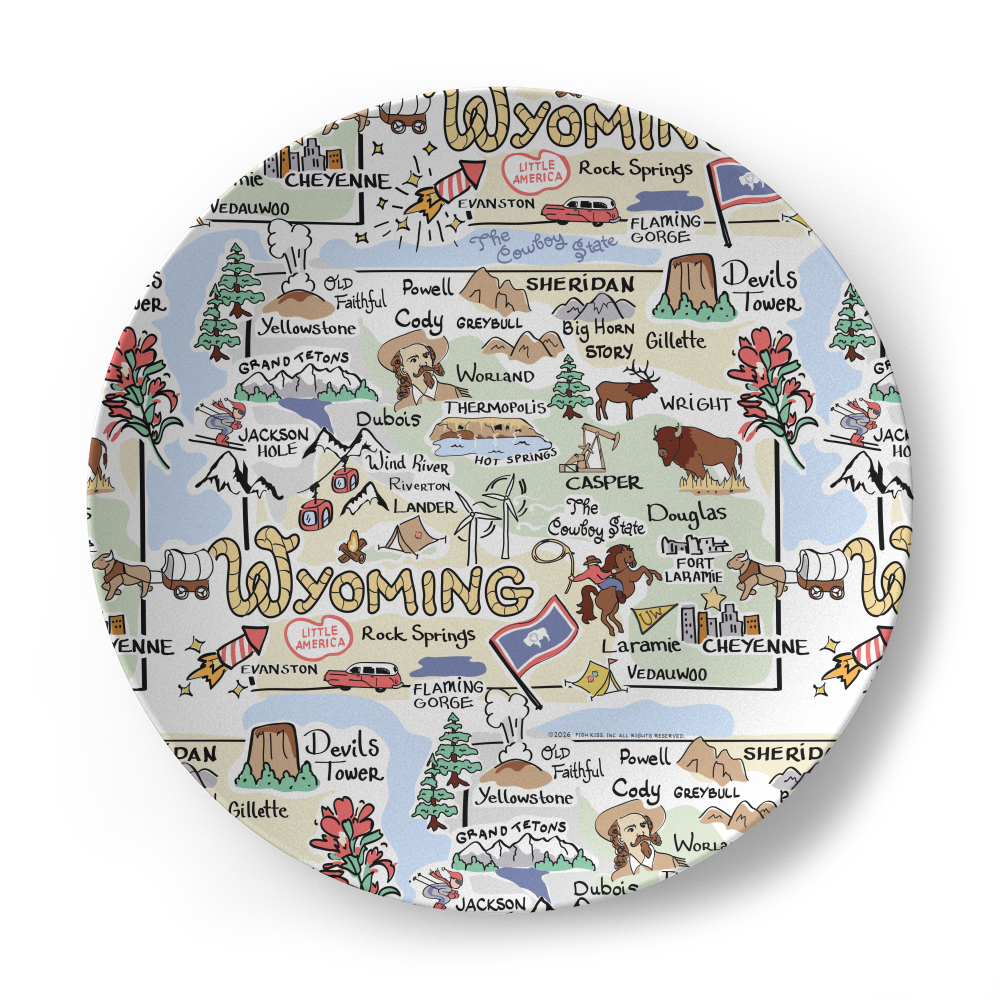 State Map Plate