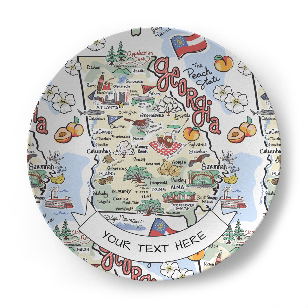 Custom Georgia Plate