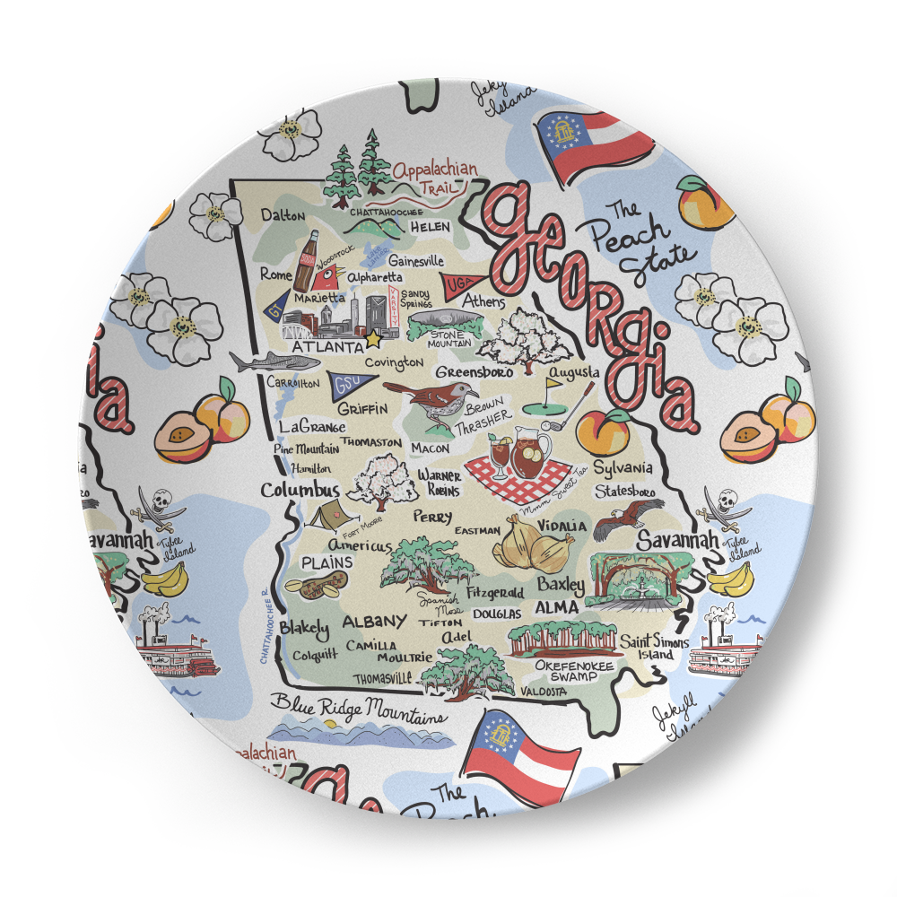 State Map Plate