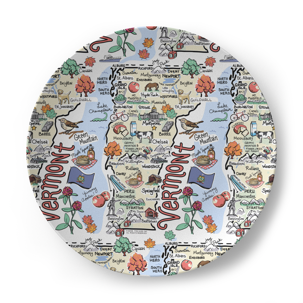 State Map Plate