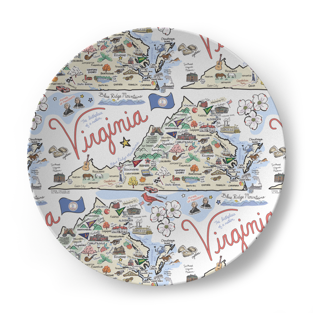 State Map Plate