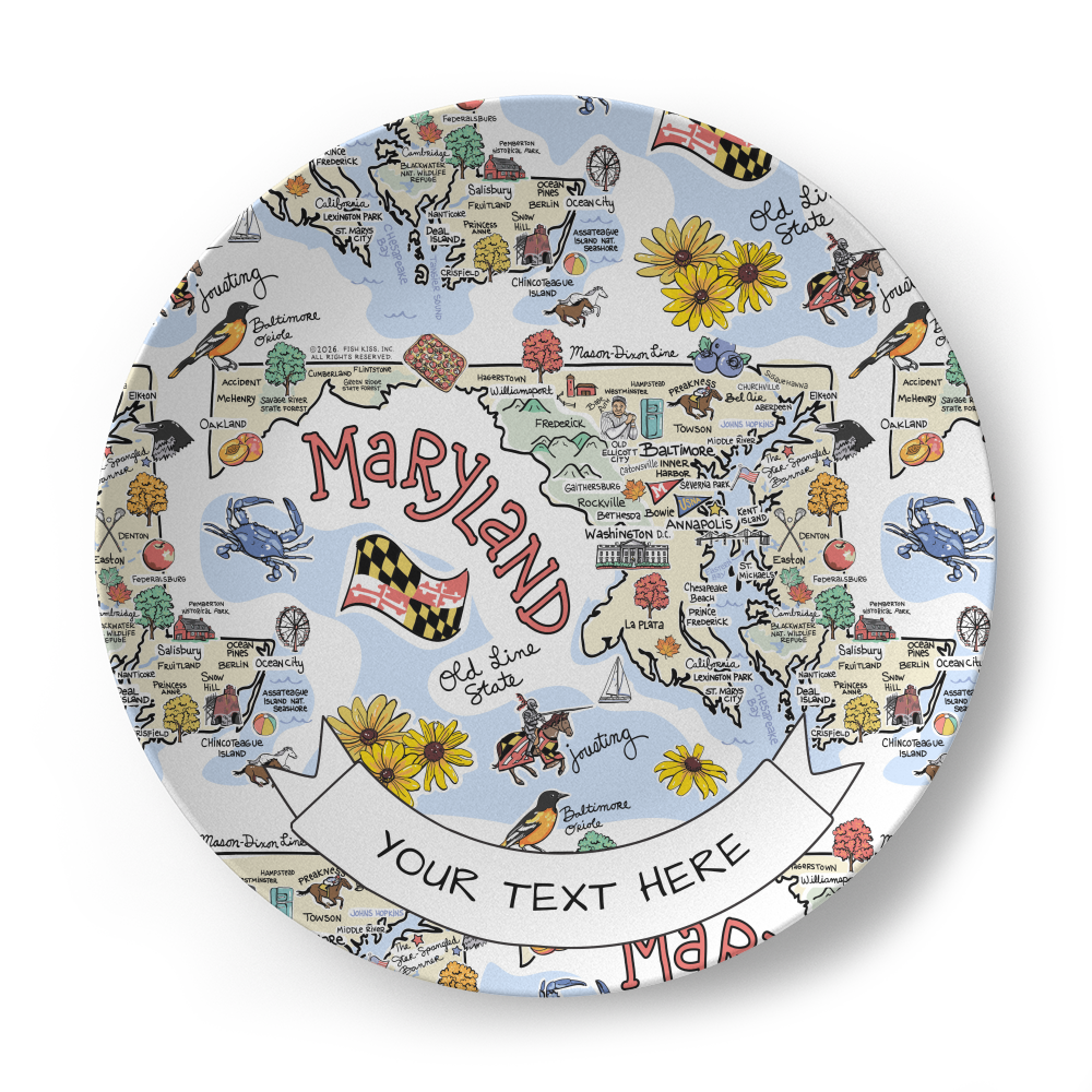 Custom Maryland Plate