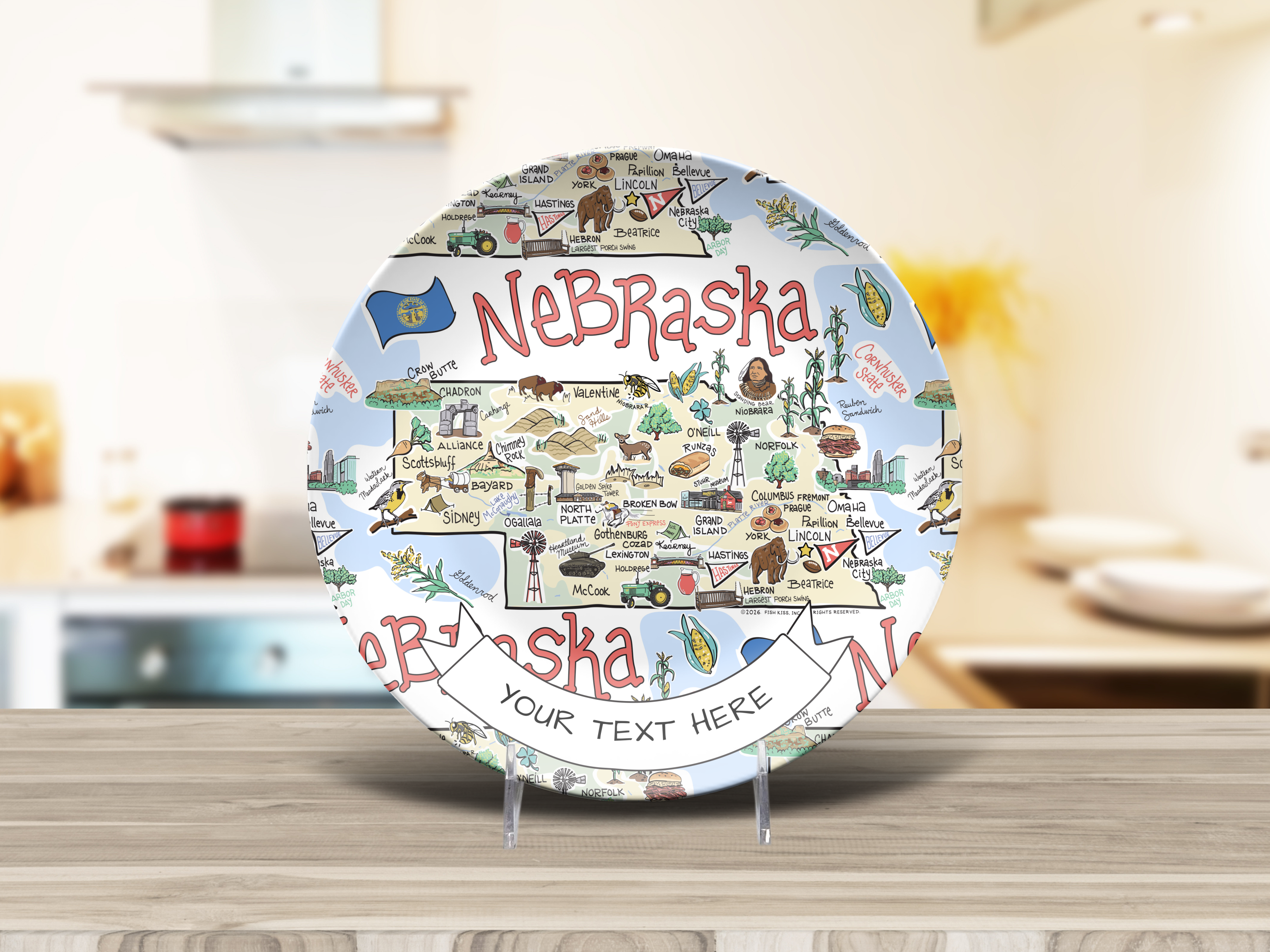 Custom Nebraska Plate
