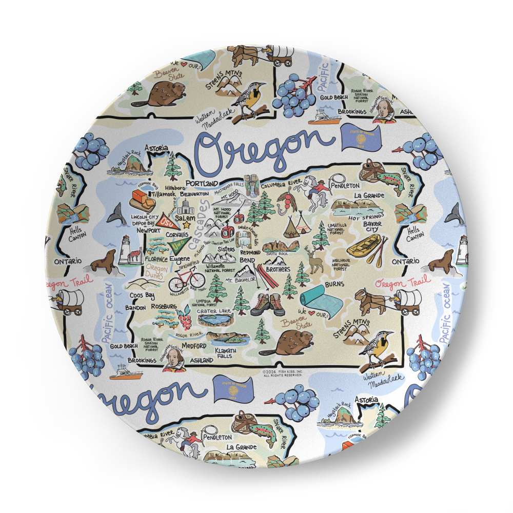 State Map Plate
