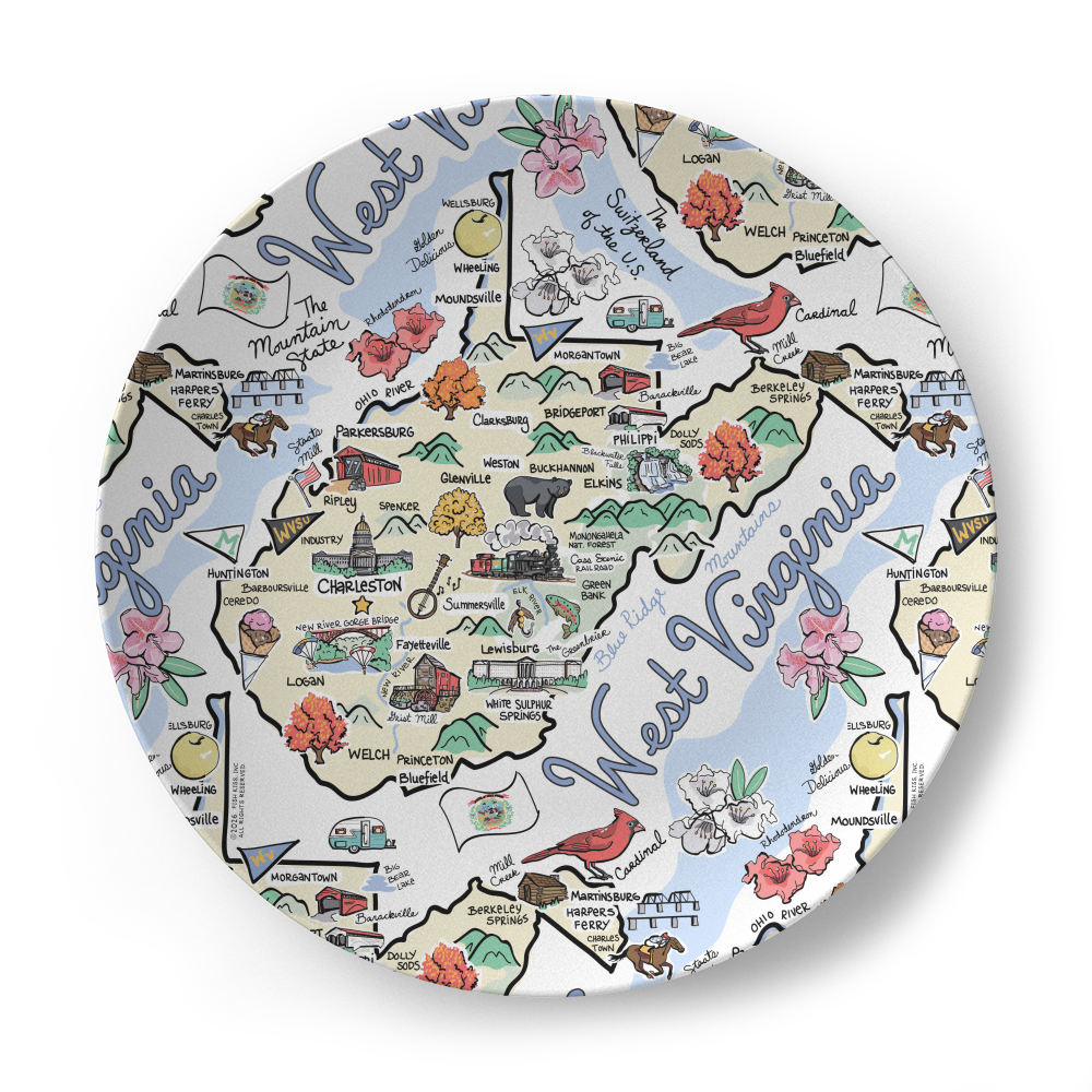 State Map Plate