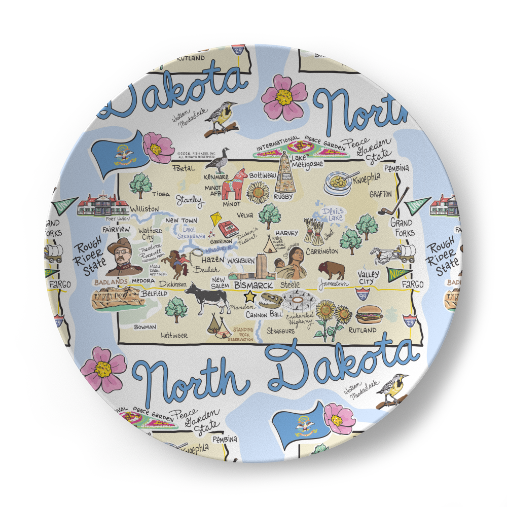 State Map Plate