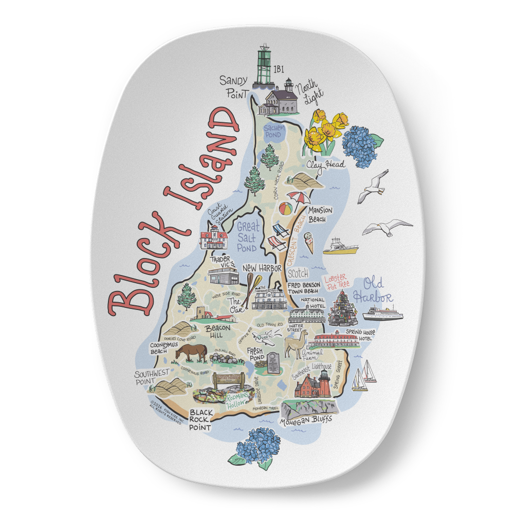 State Map Platter