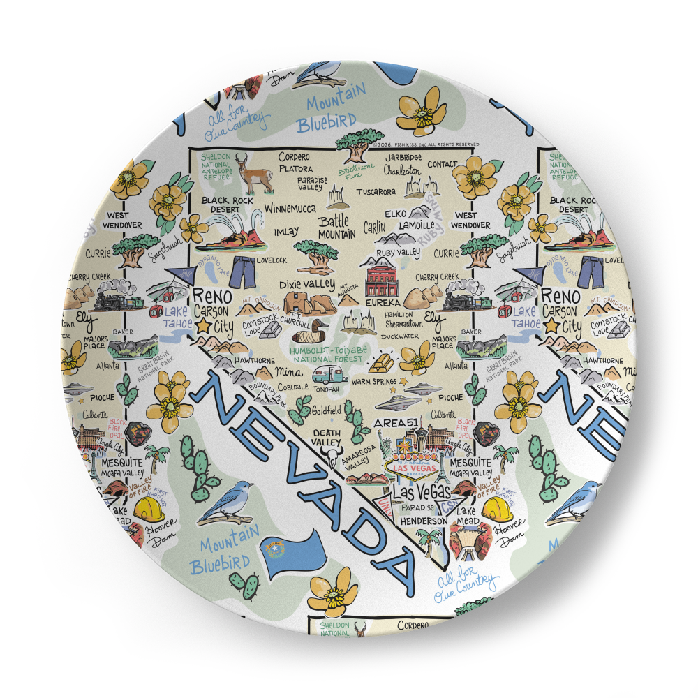 State Map Plate
