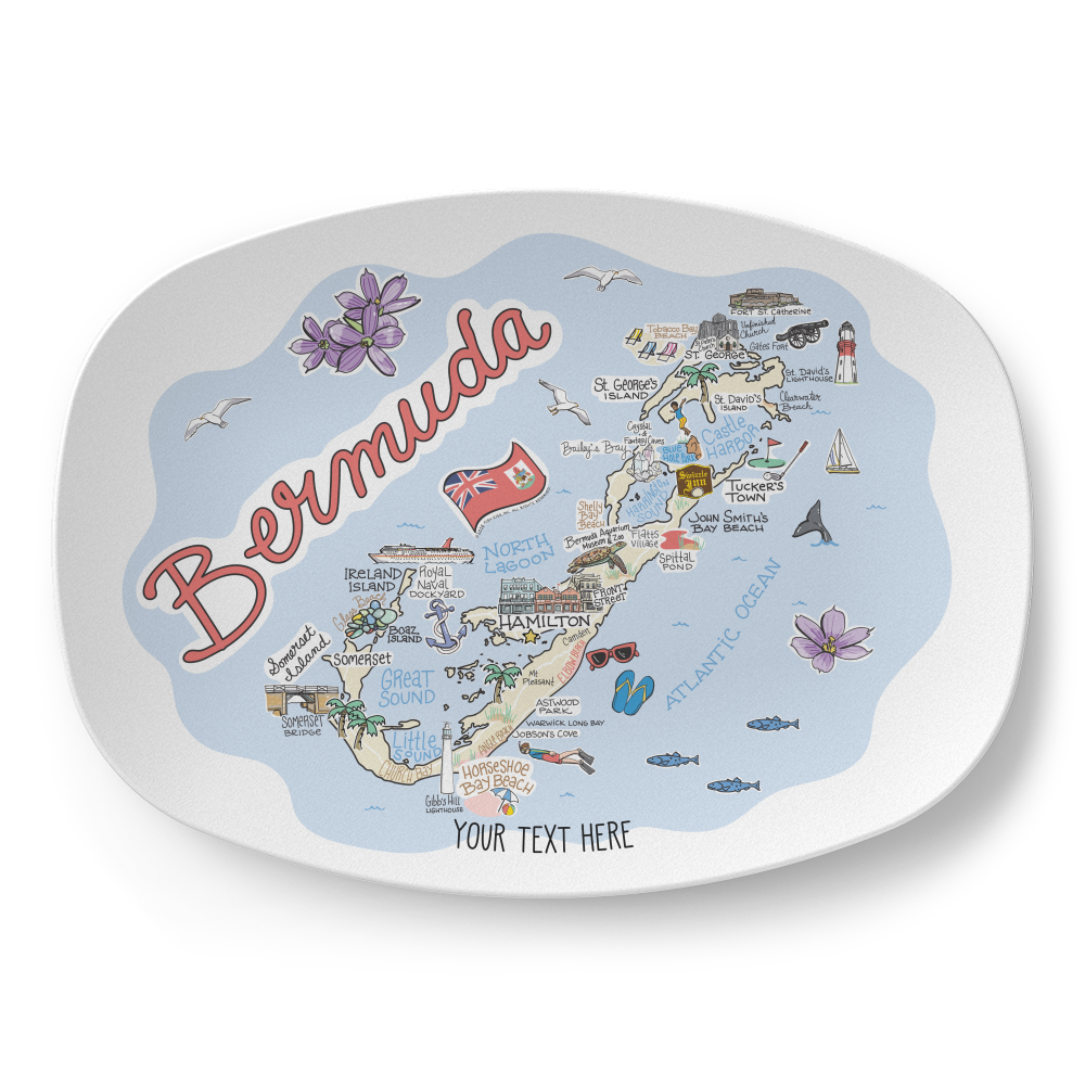 State Map Platter
