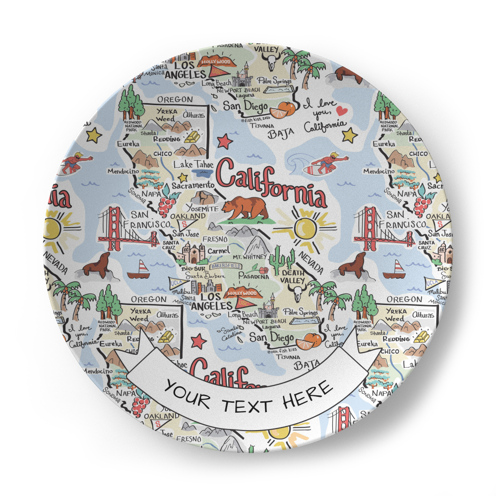 Custom California Plate