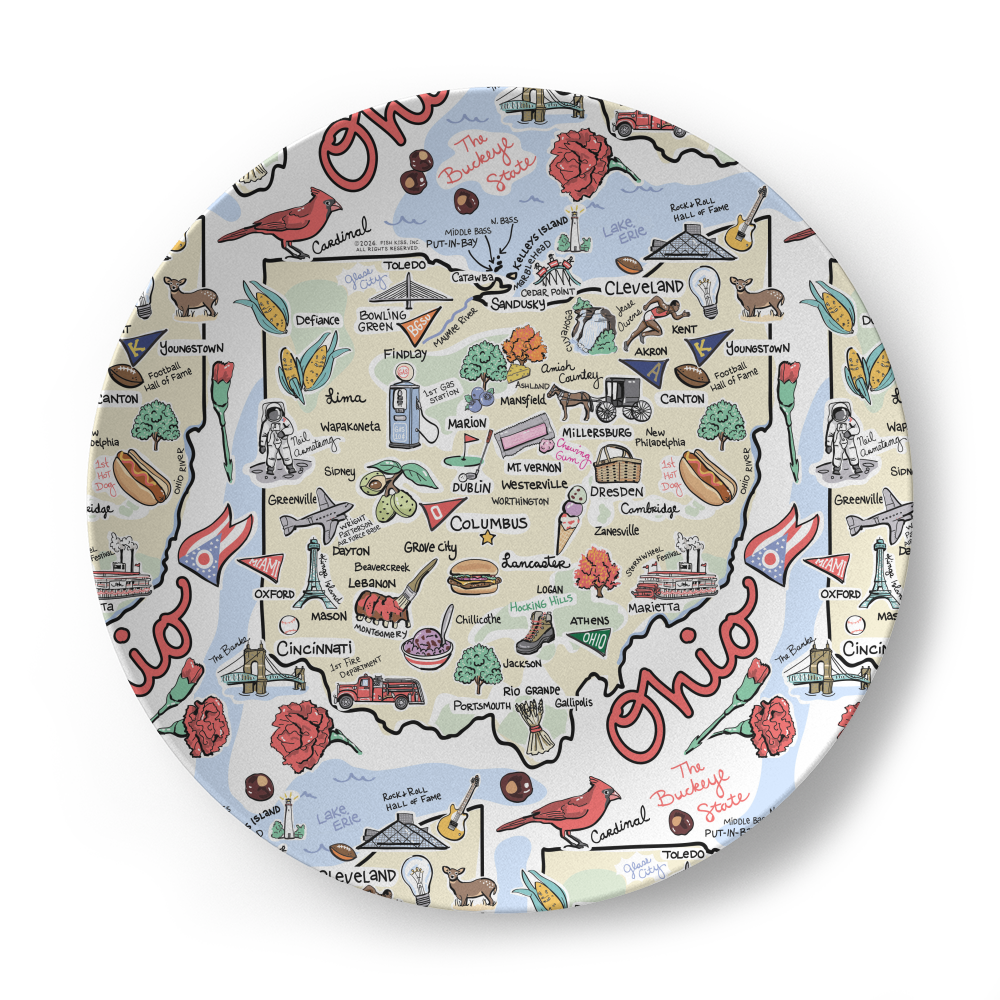 State Map Plate