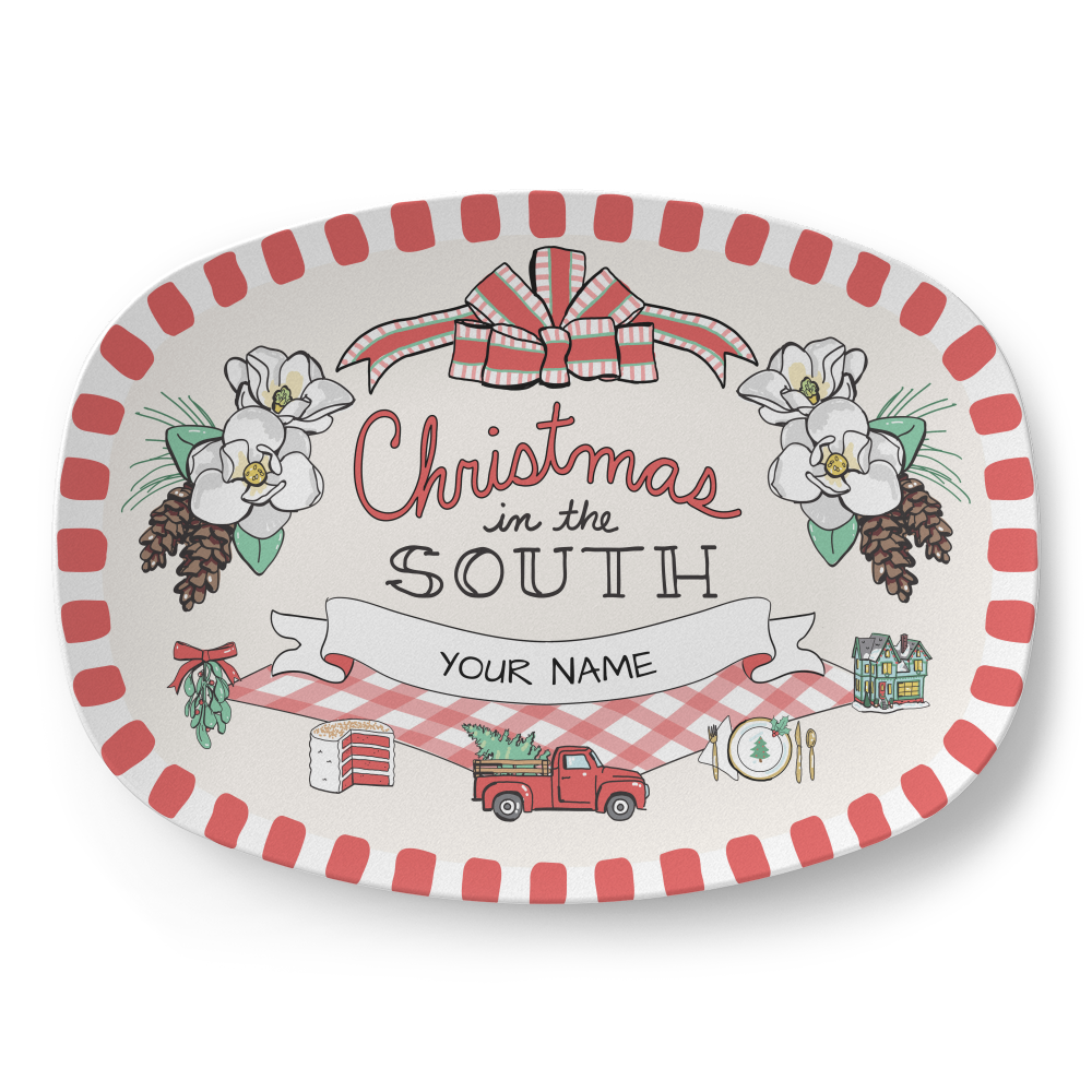 Christmas in the South Platter