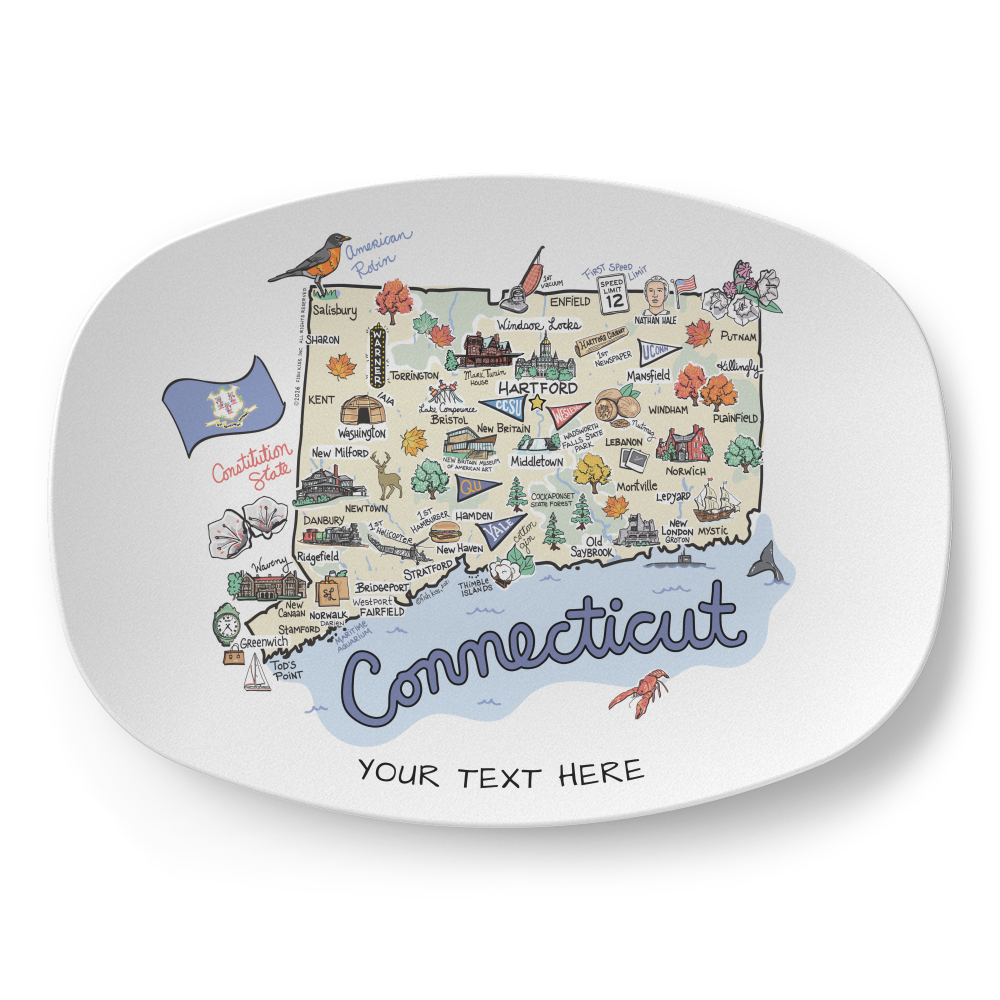 State Map Platter