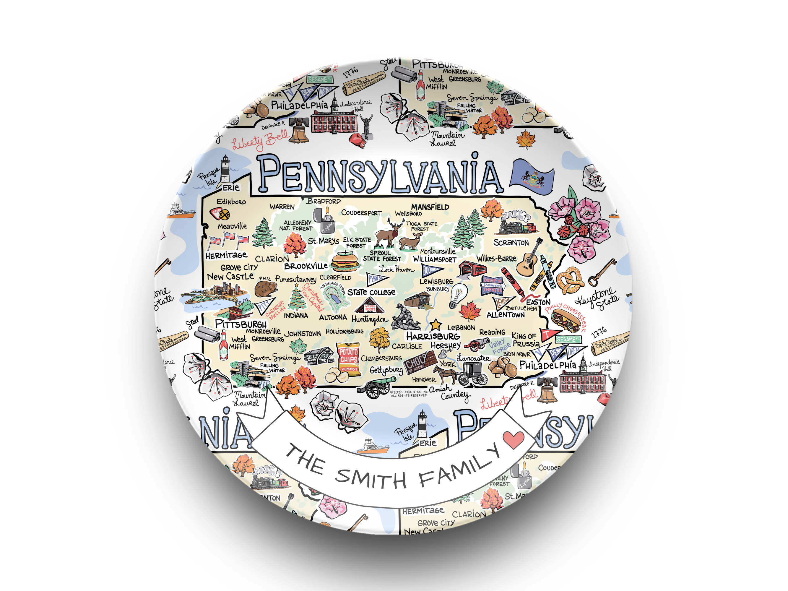 Custom Pennsylvania Plate