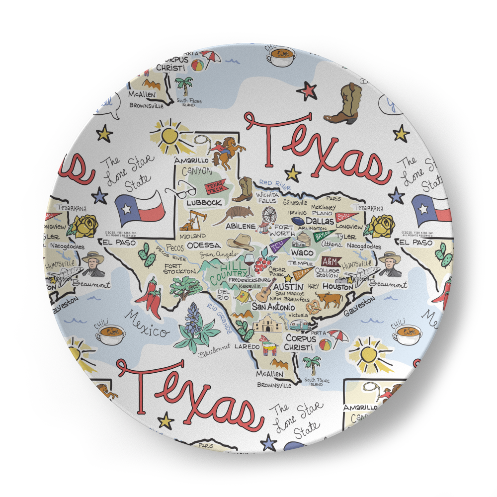 State Map Plate