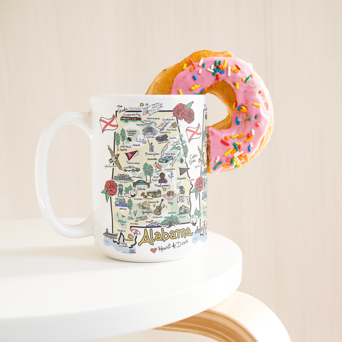 Alabama Map Mug