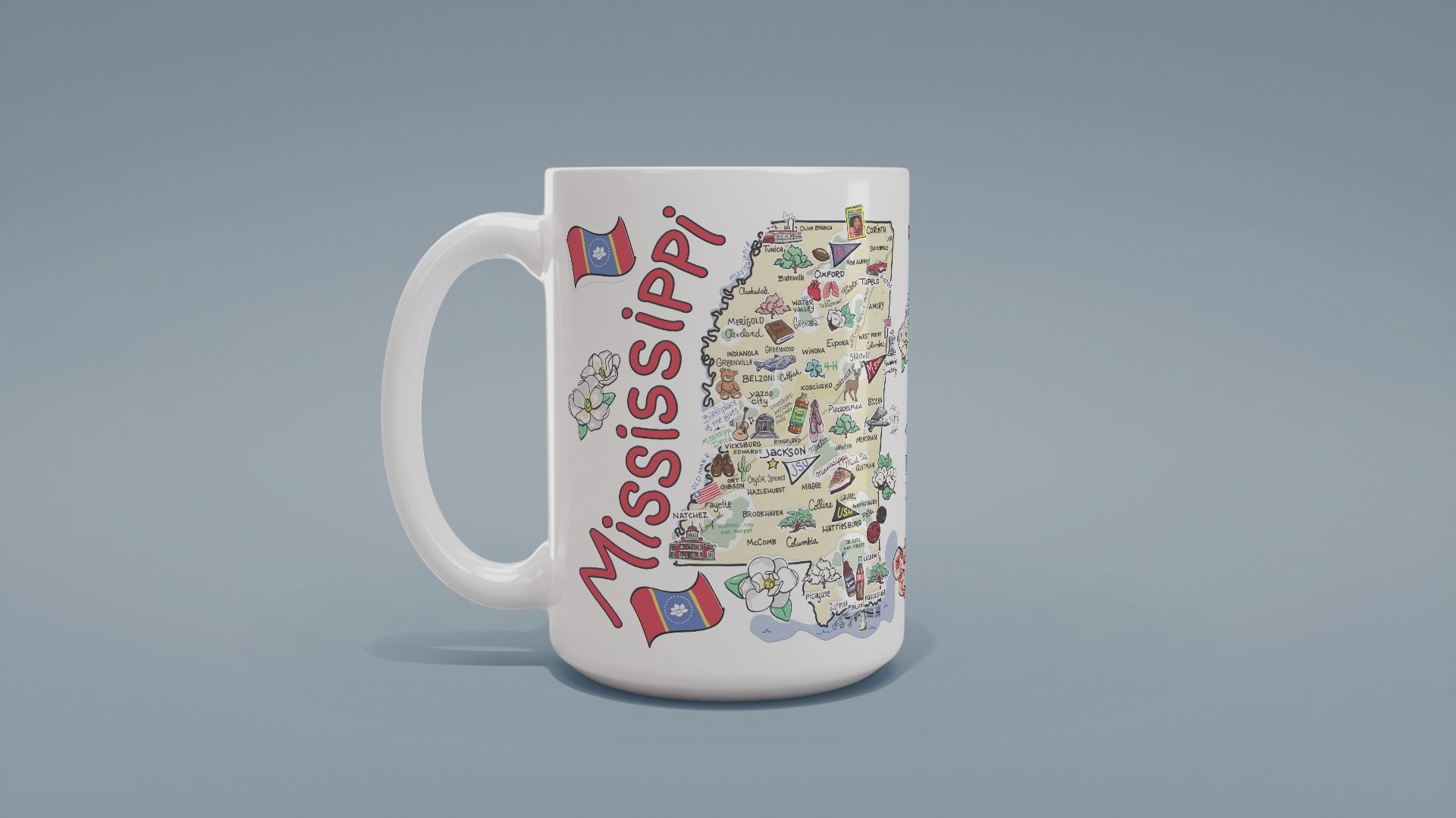 Load video: State Map Mug
