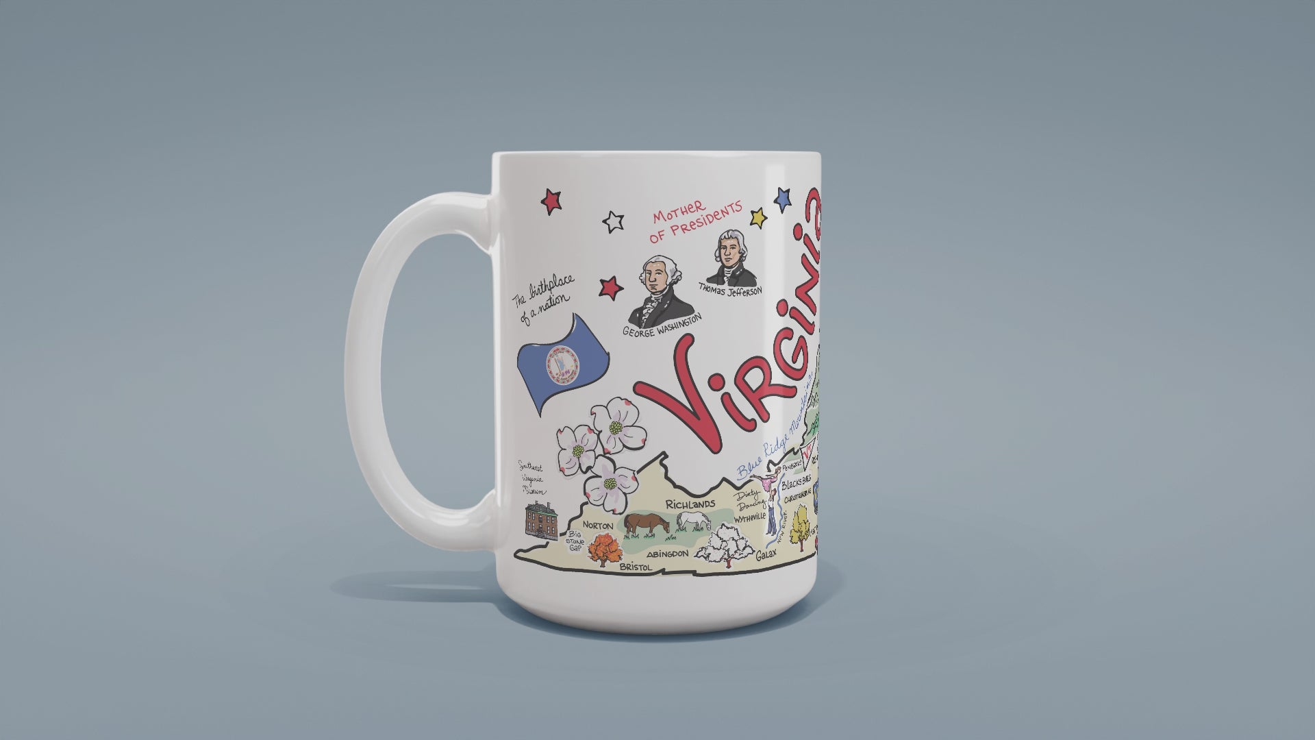 Load video: State Map Mug