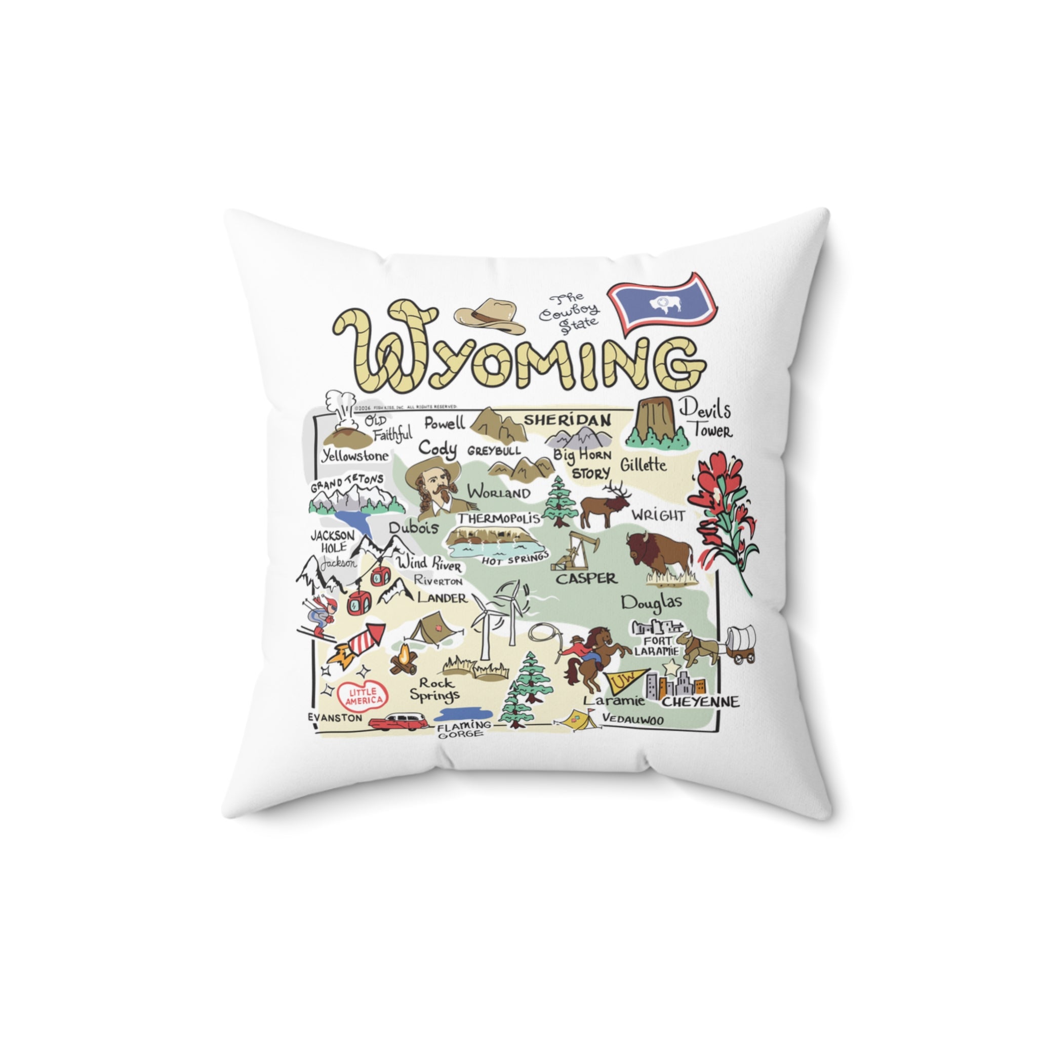 State Map Pillow