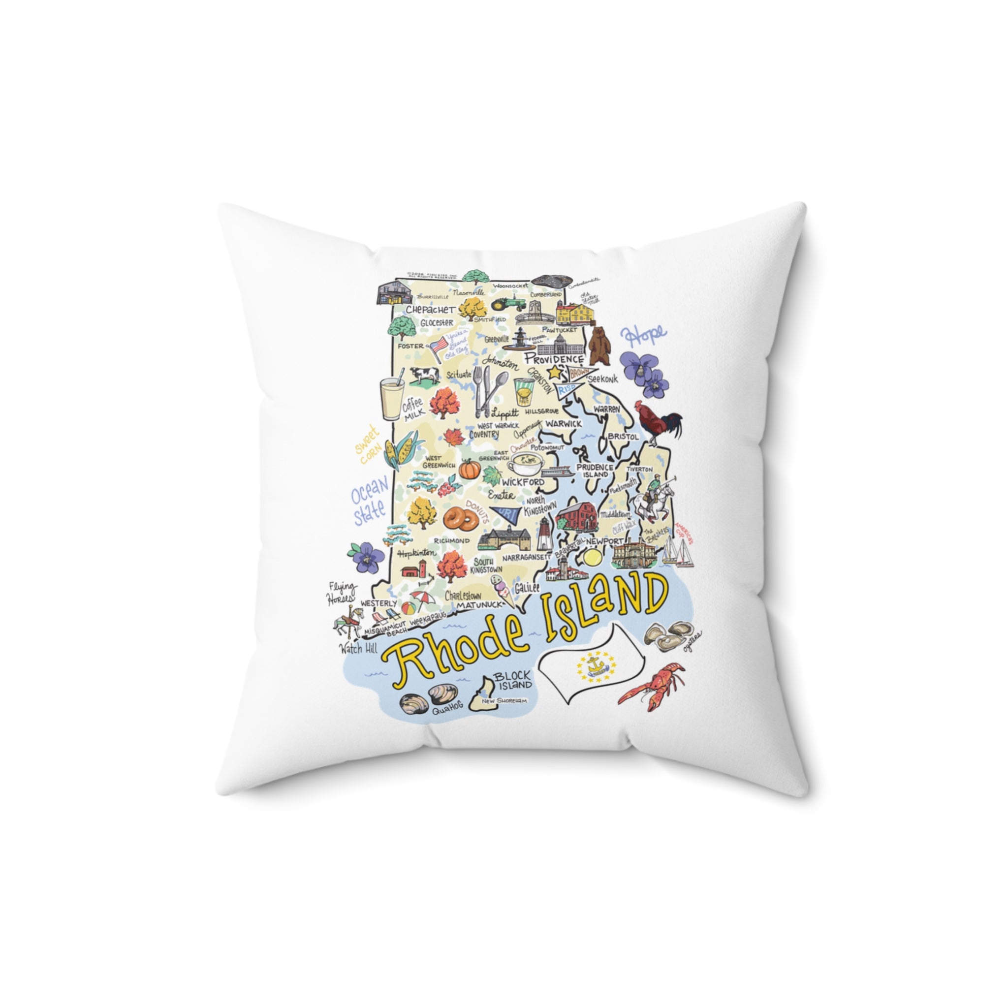 State Map Pillow