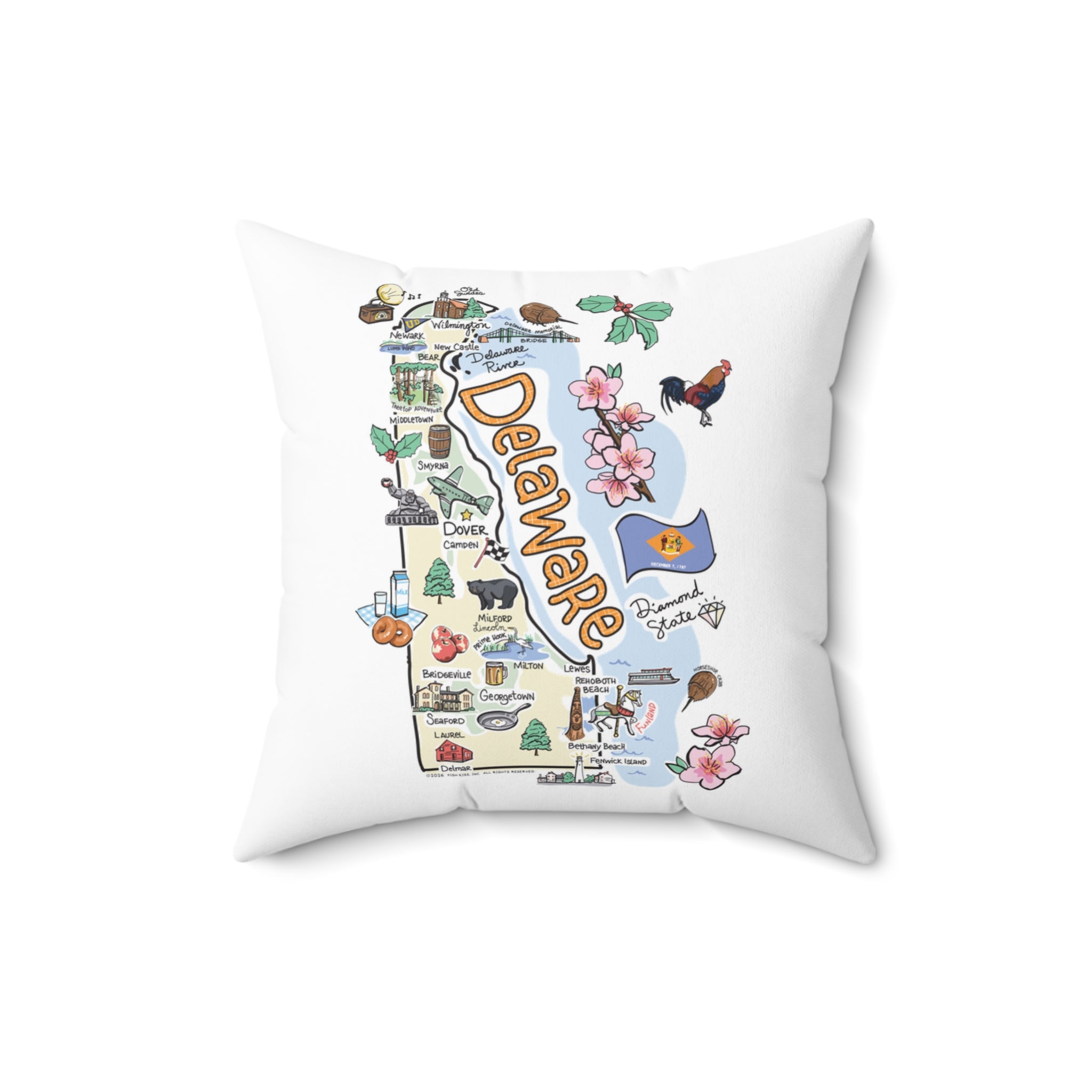 State Map Pillow
