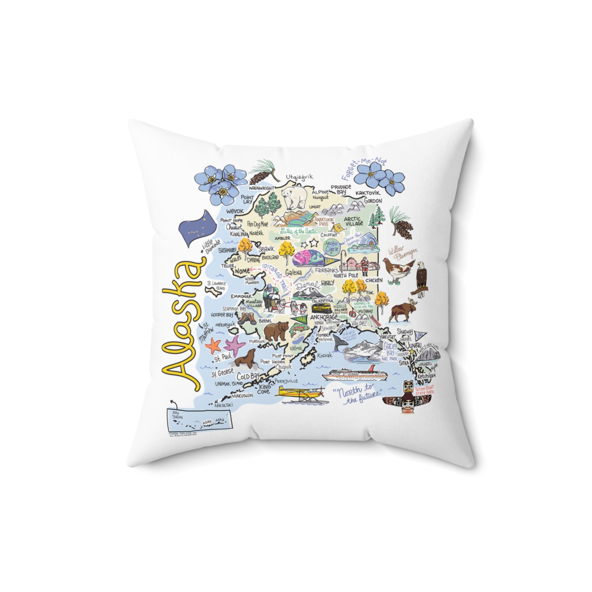 State Map Pillow