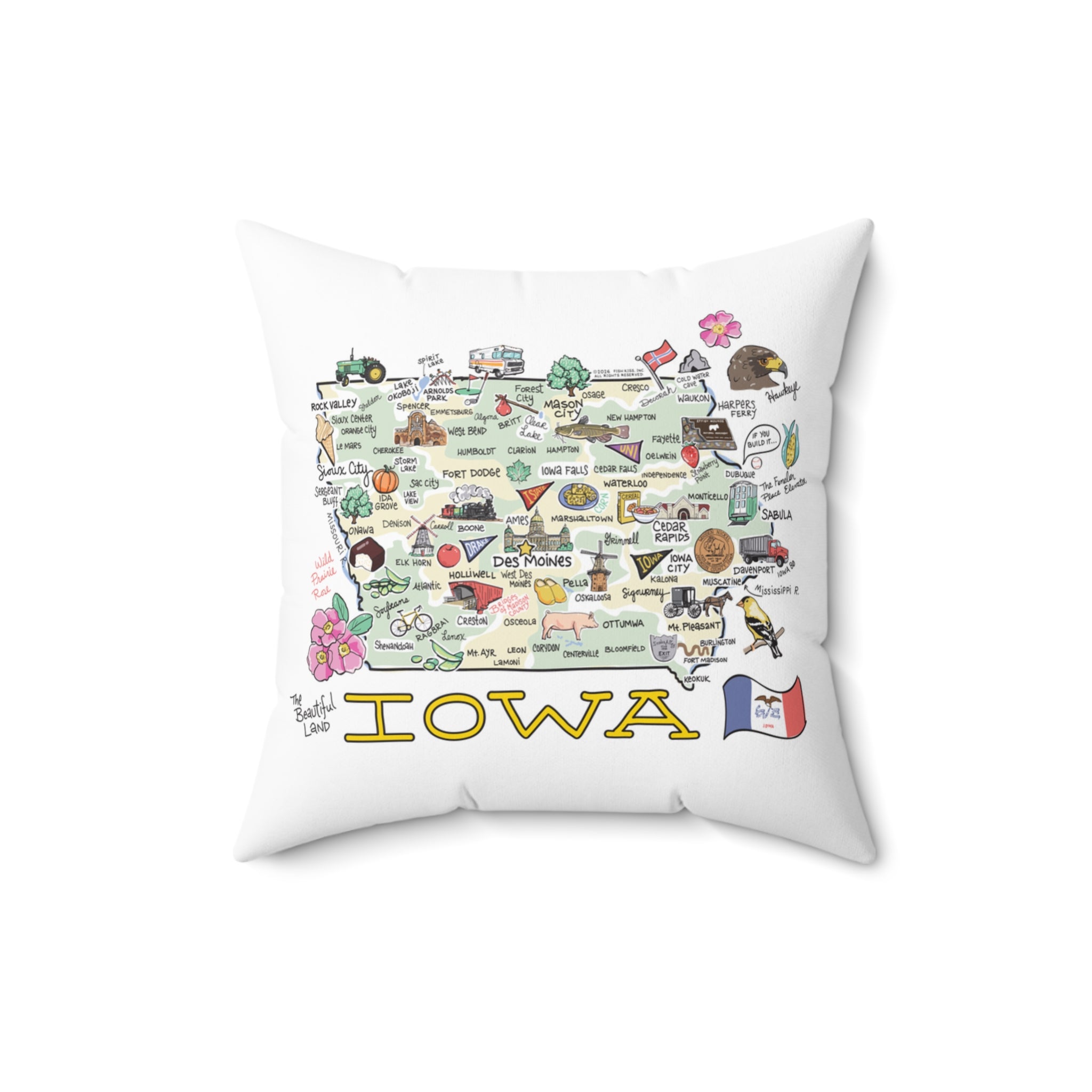 State Map Pillow