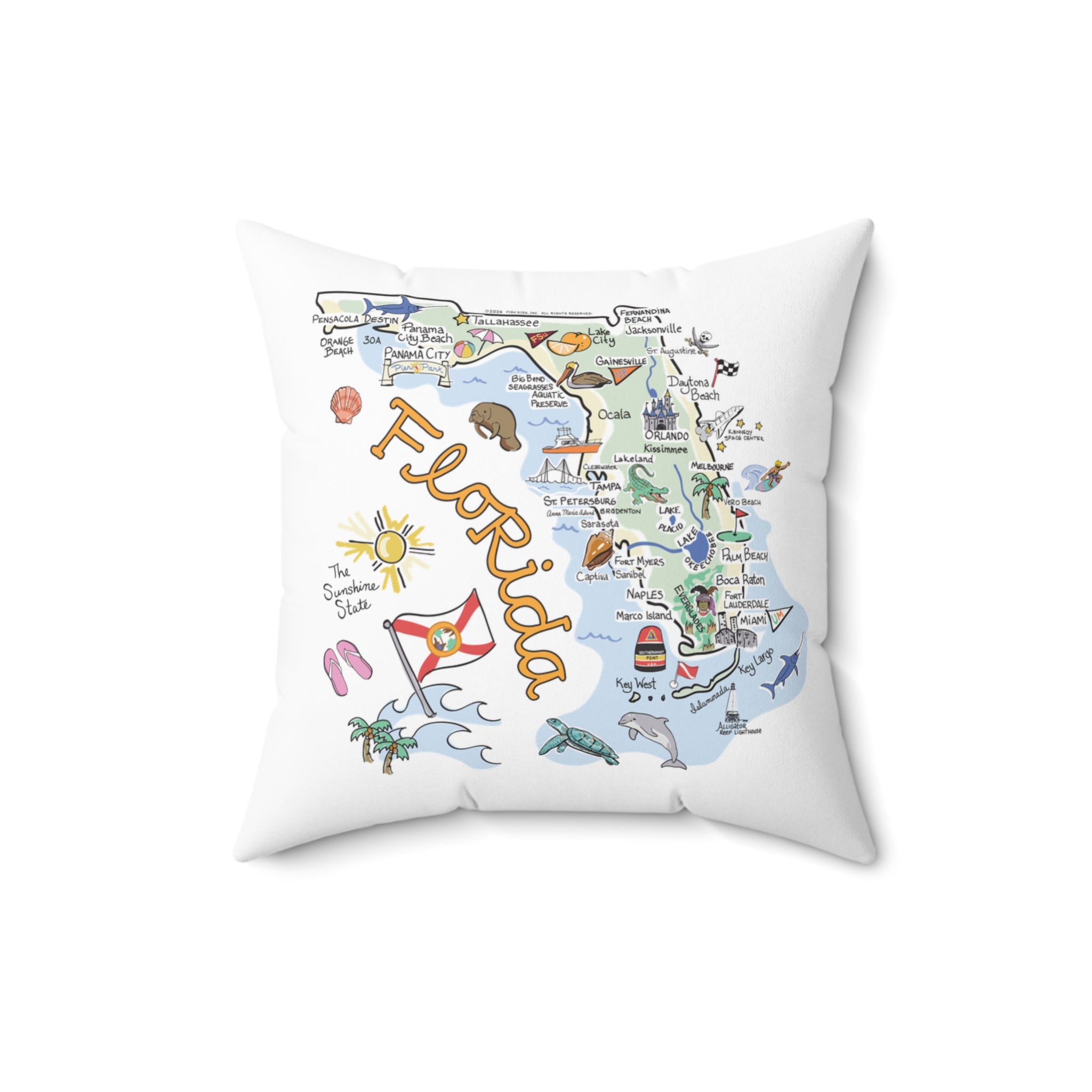 State Map Pillow