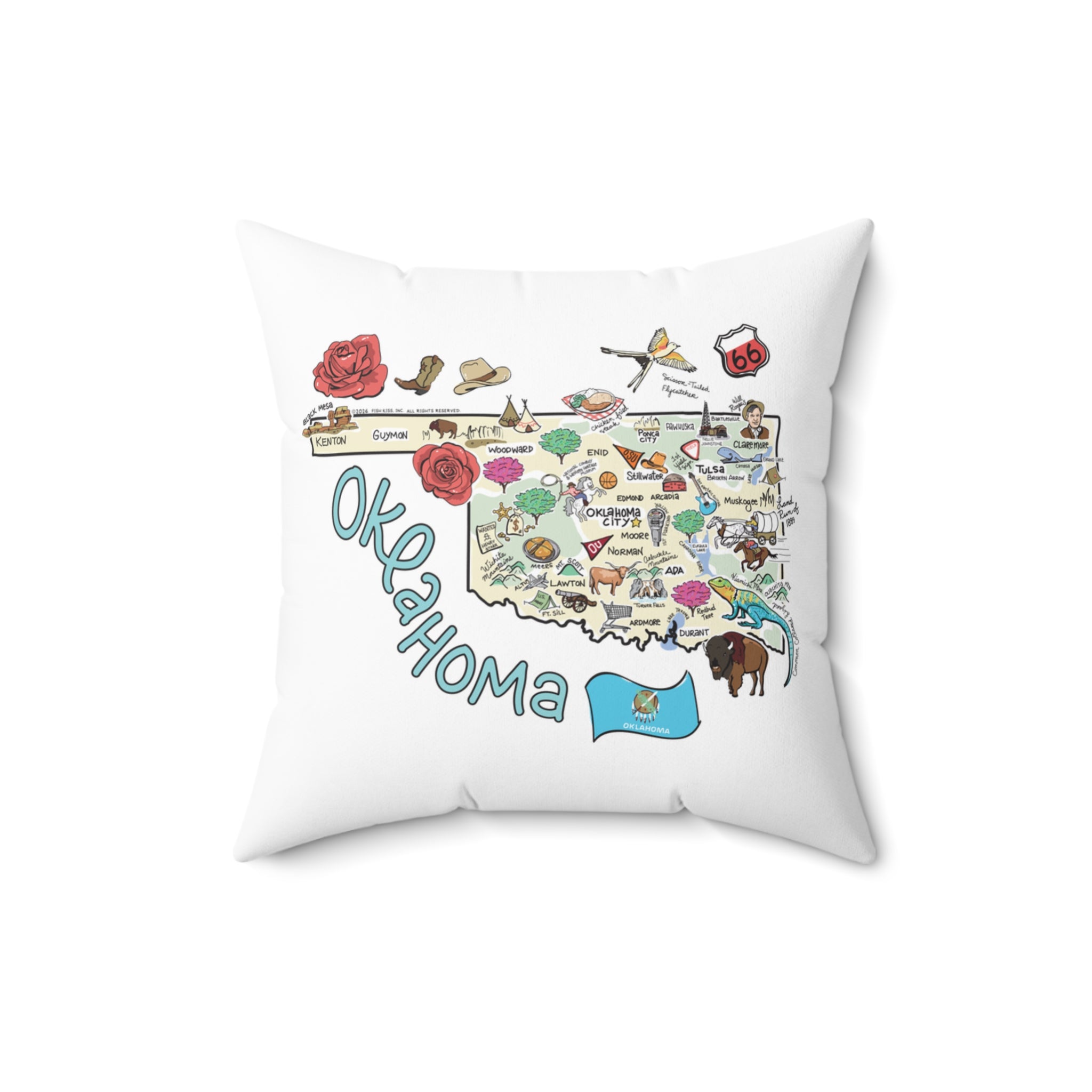 State Map Pillow