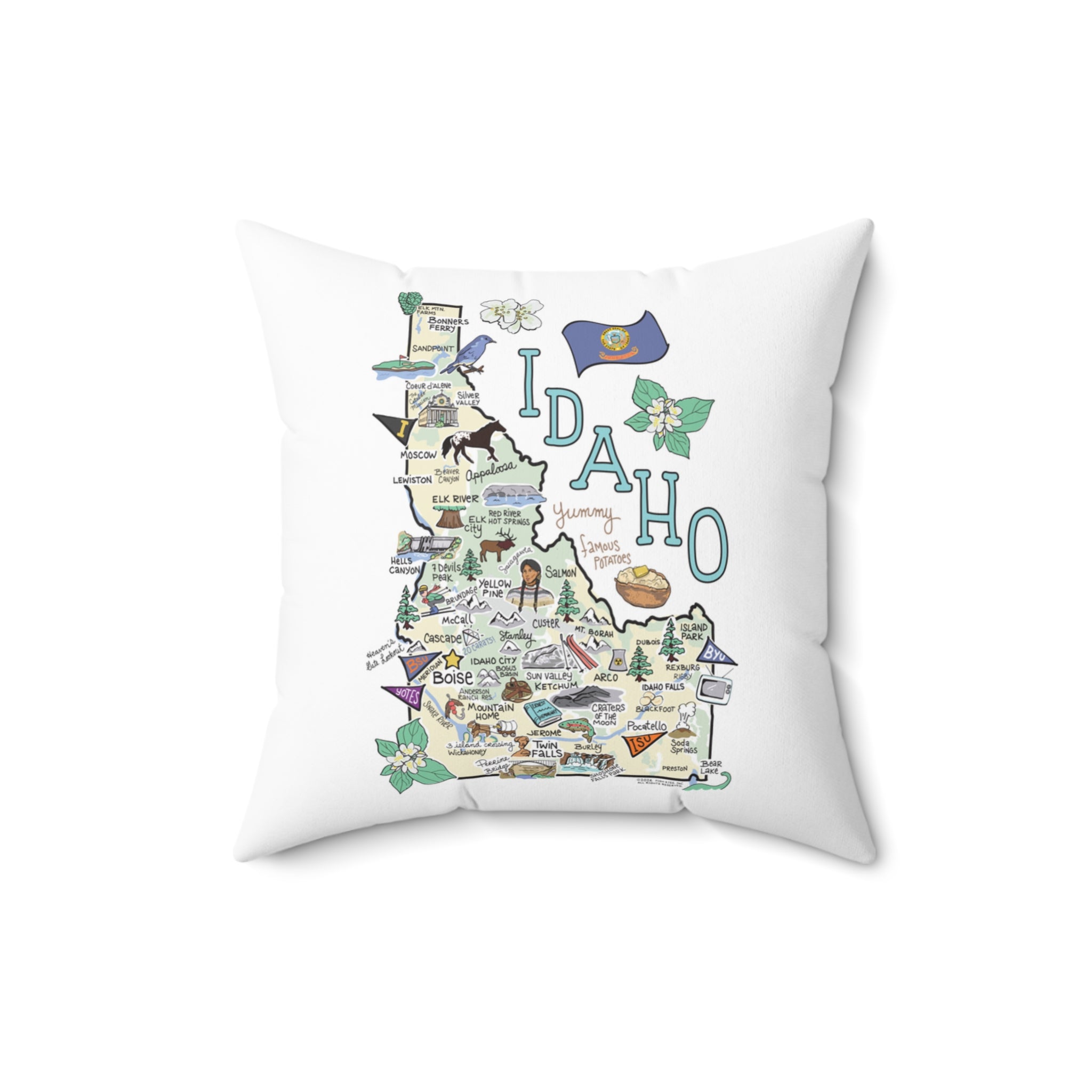 State Map Pillow