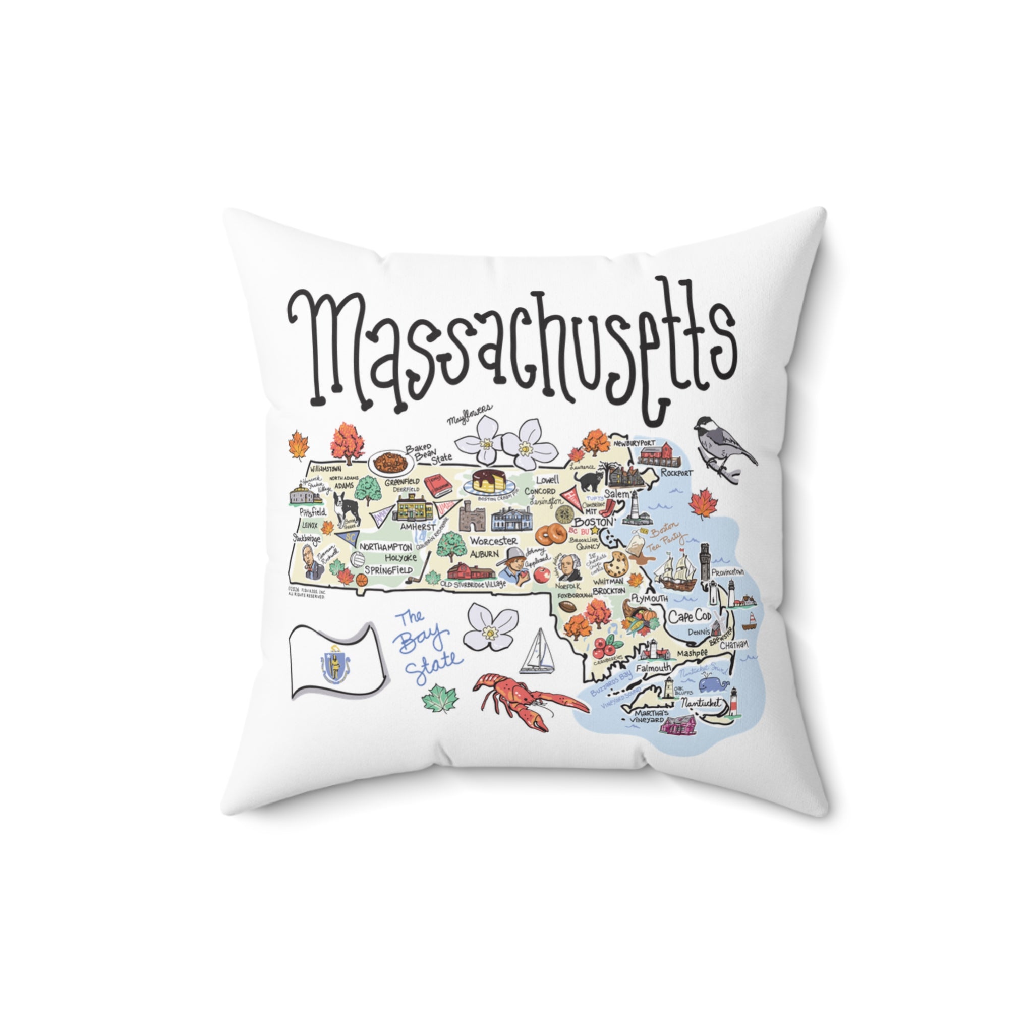 State Map Pillow
