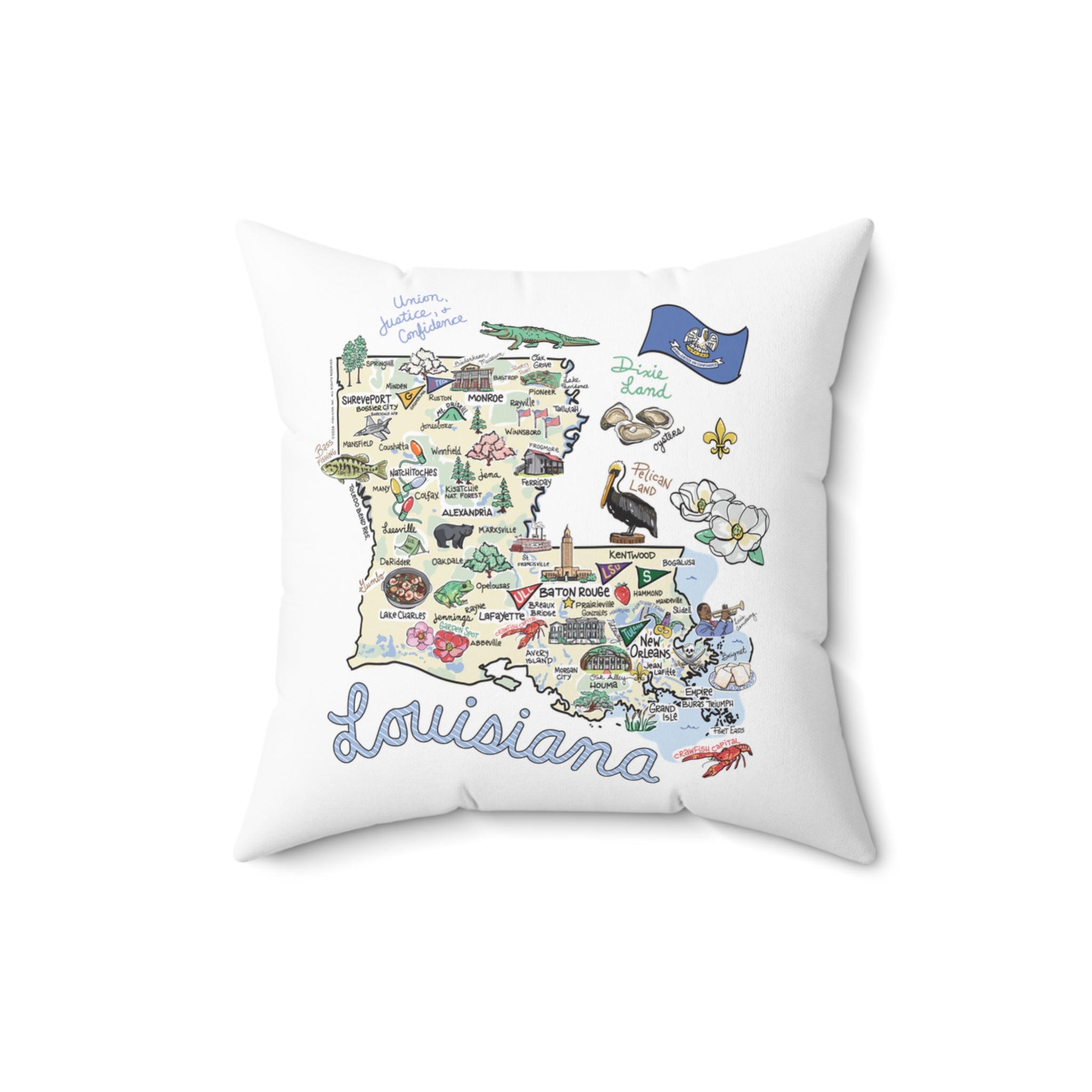 State Map Pillow