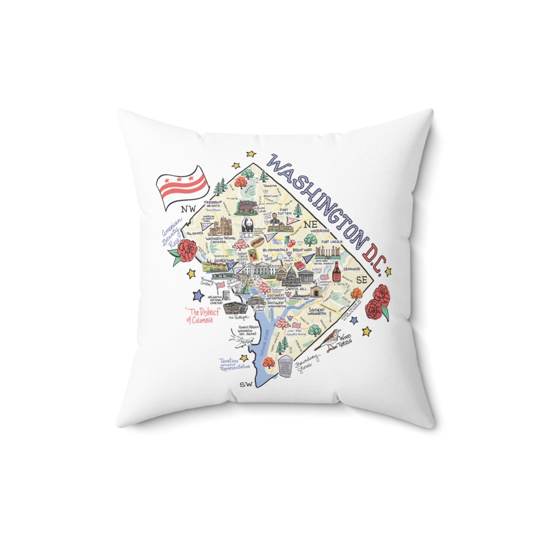 State Map Pillow
