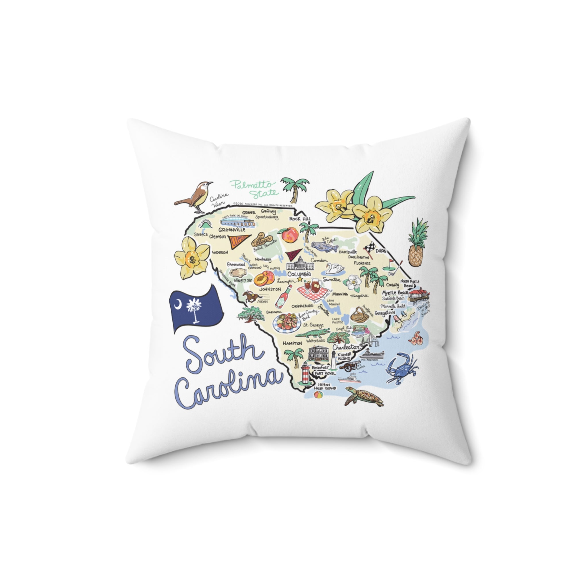 State Map Pillow