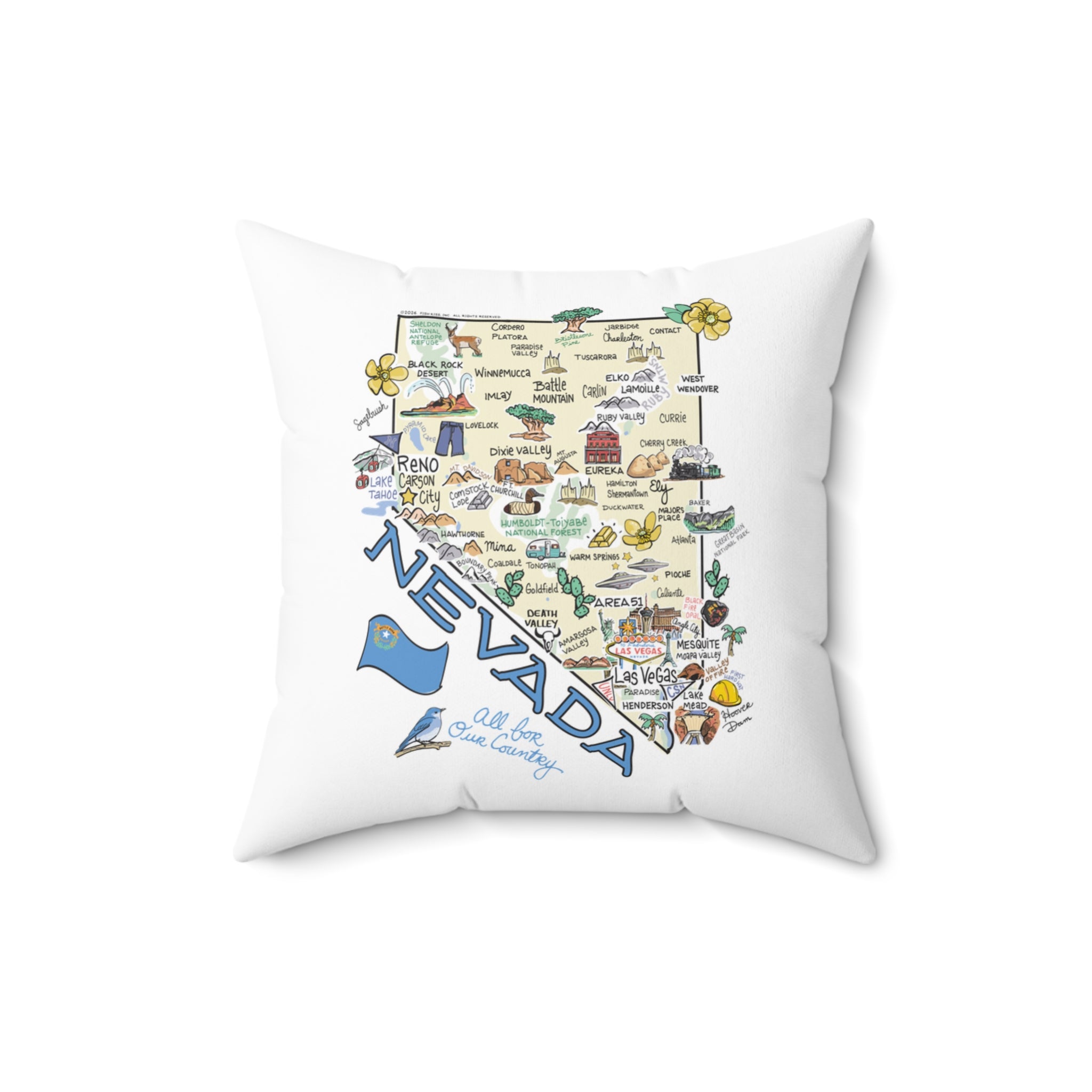 State Map Pillow