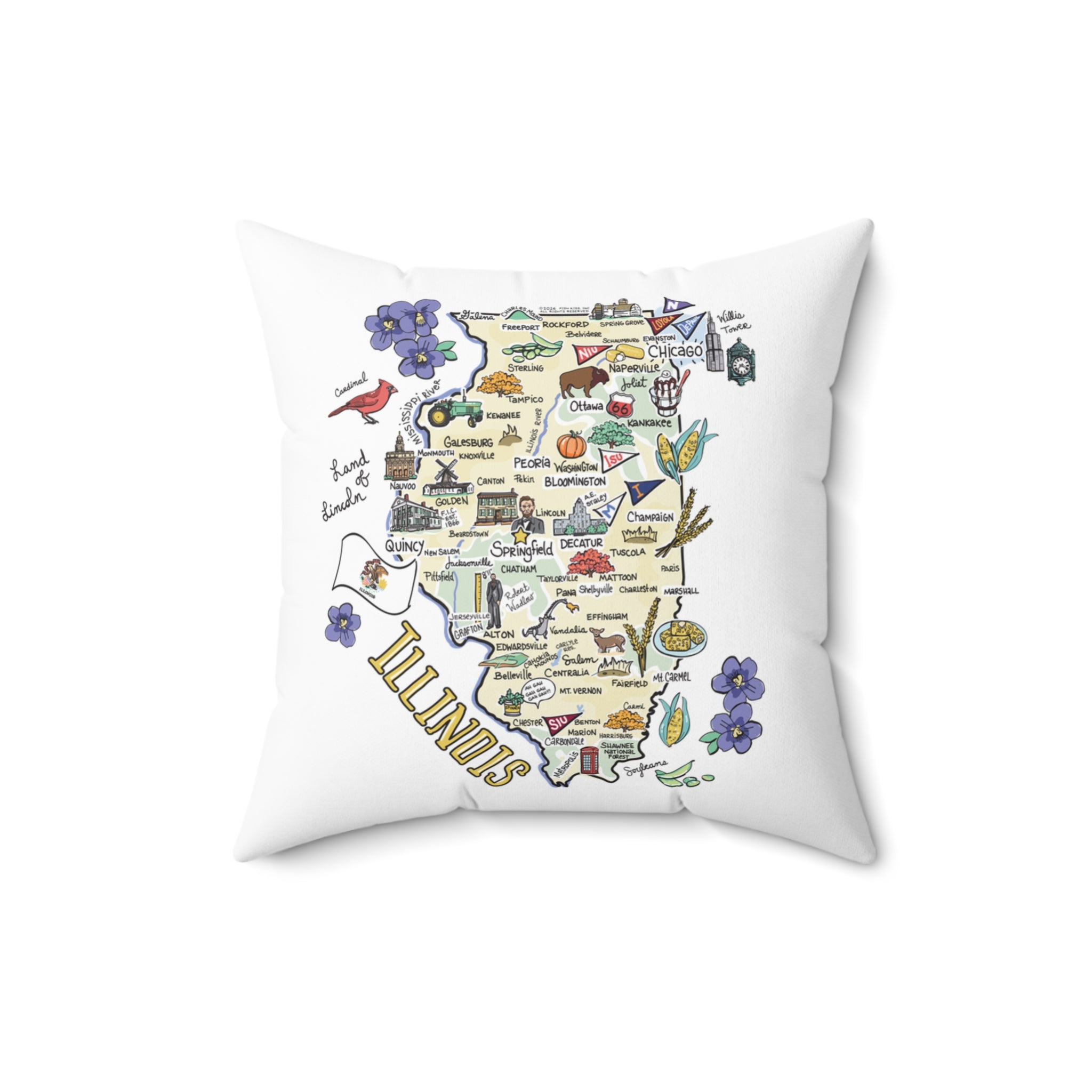 State Map Pillow