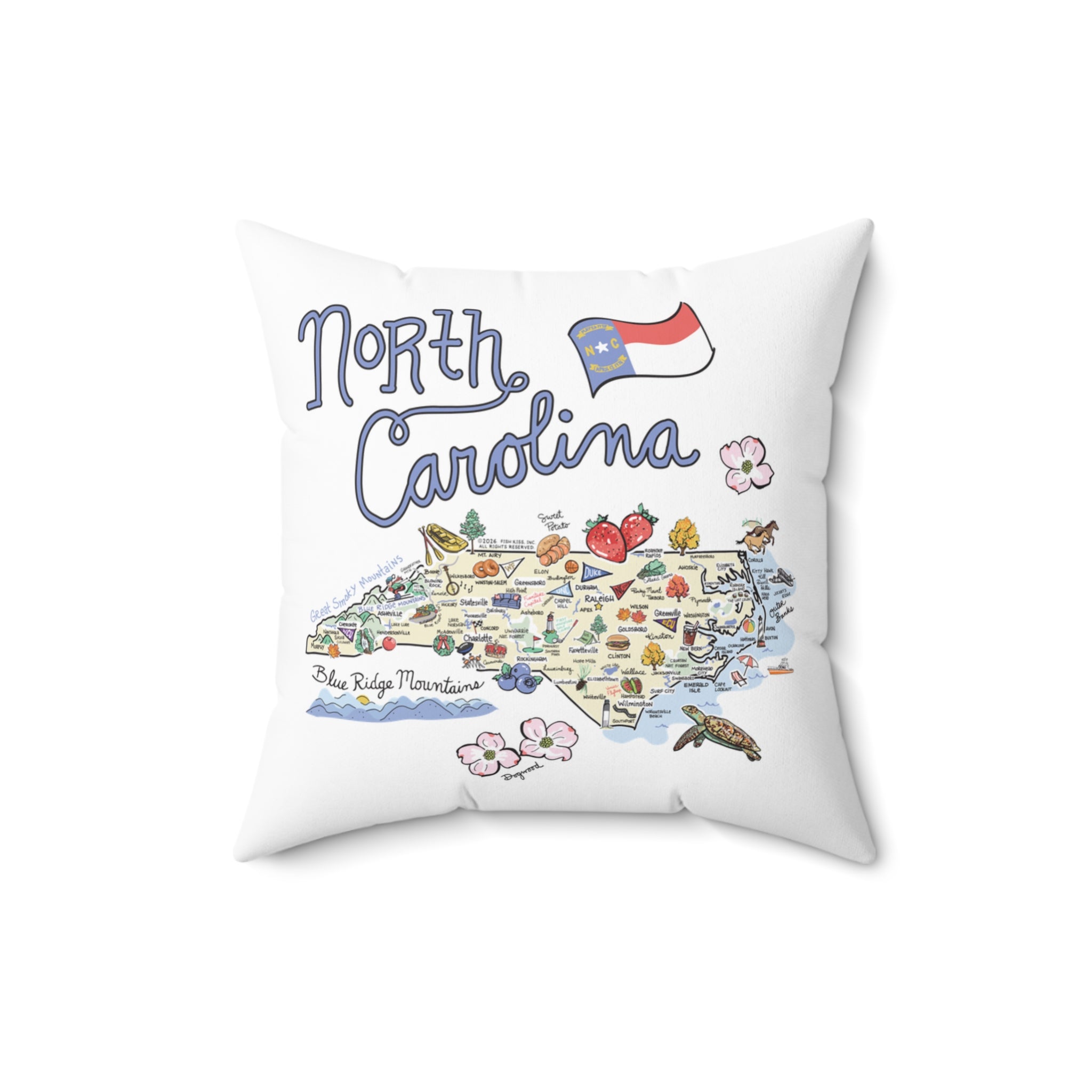 State Map Pillow