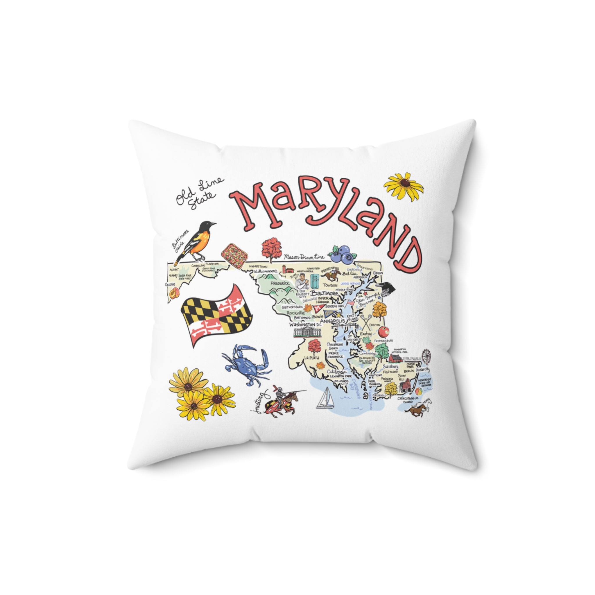 State Map Pillow