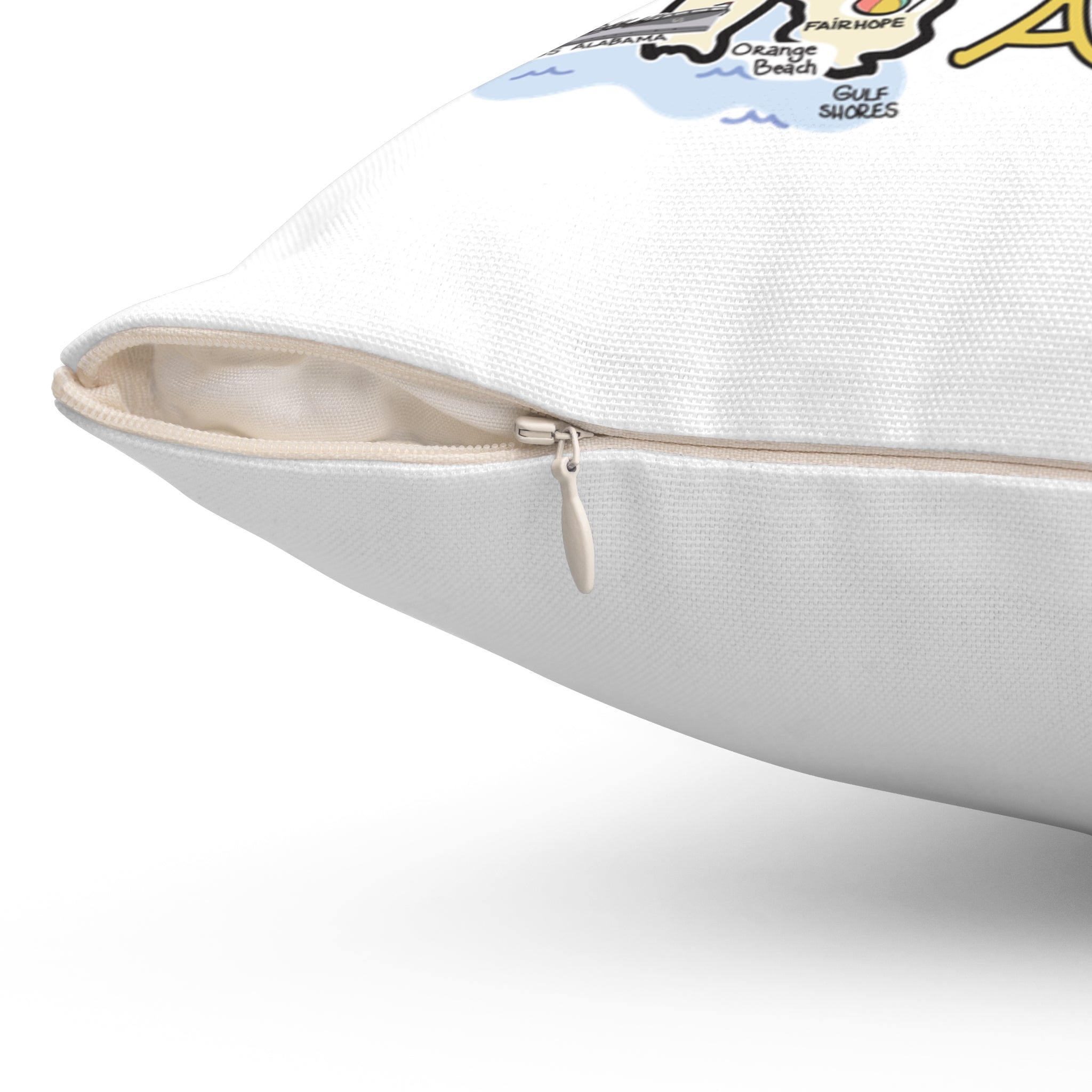 Alabama Map Pillow