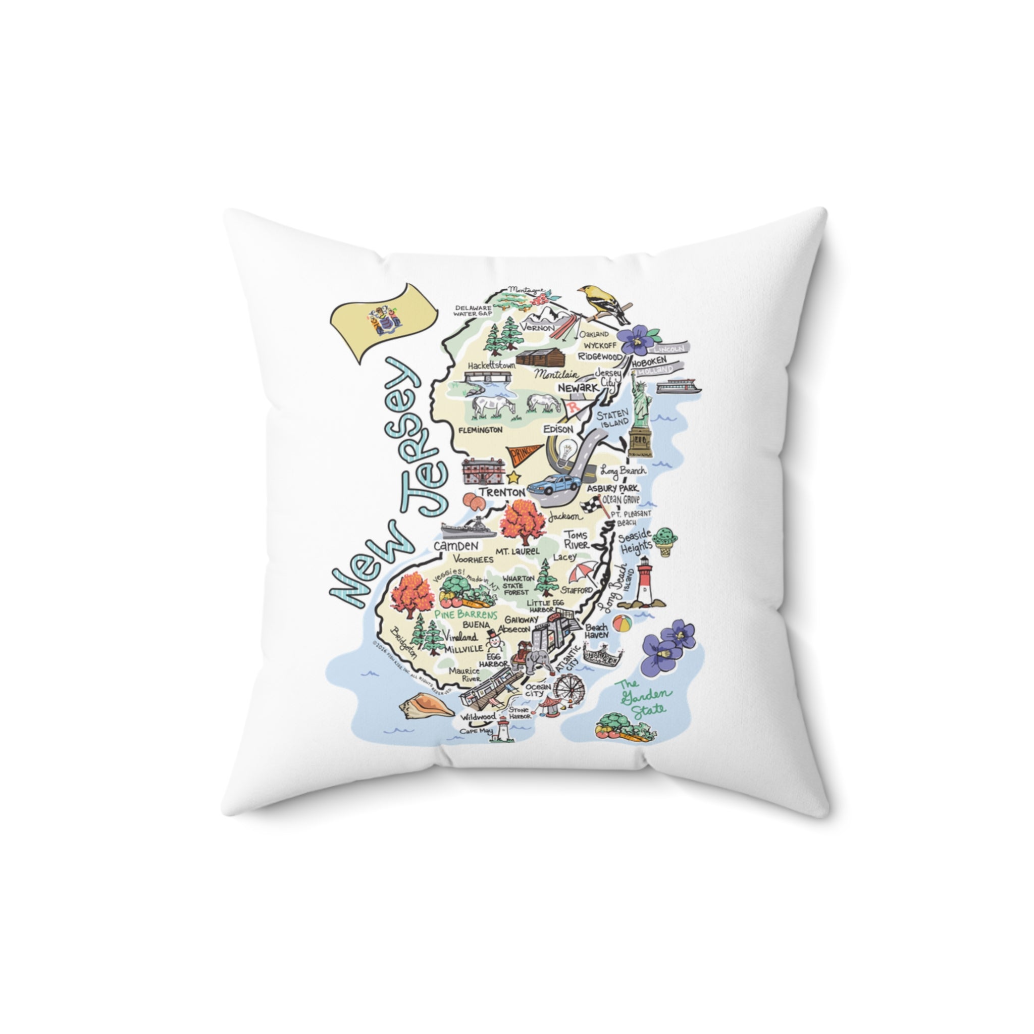 State Map Pillow
