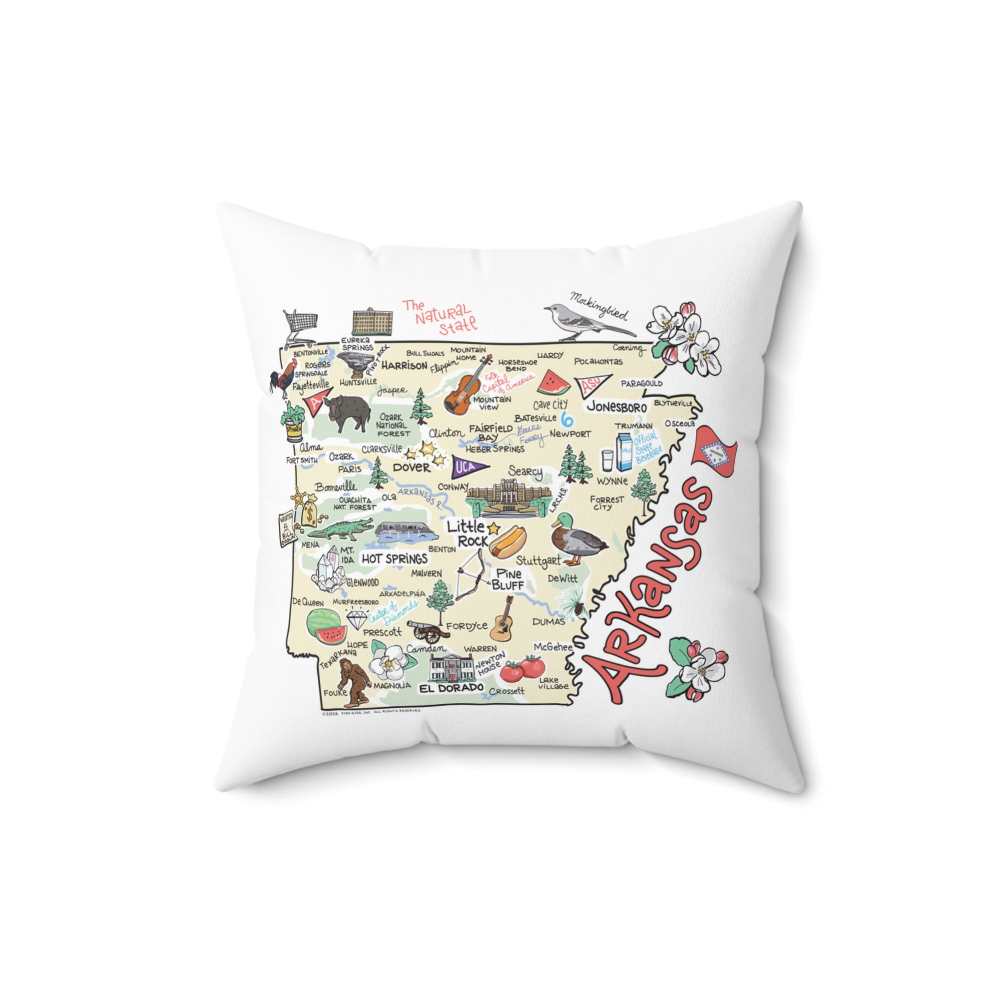 State Map Pillow