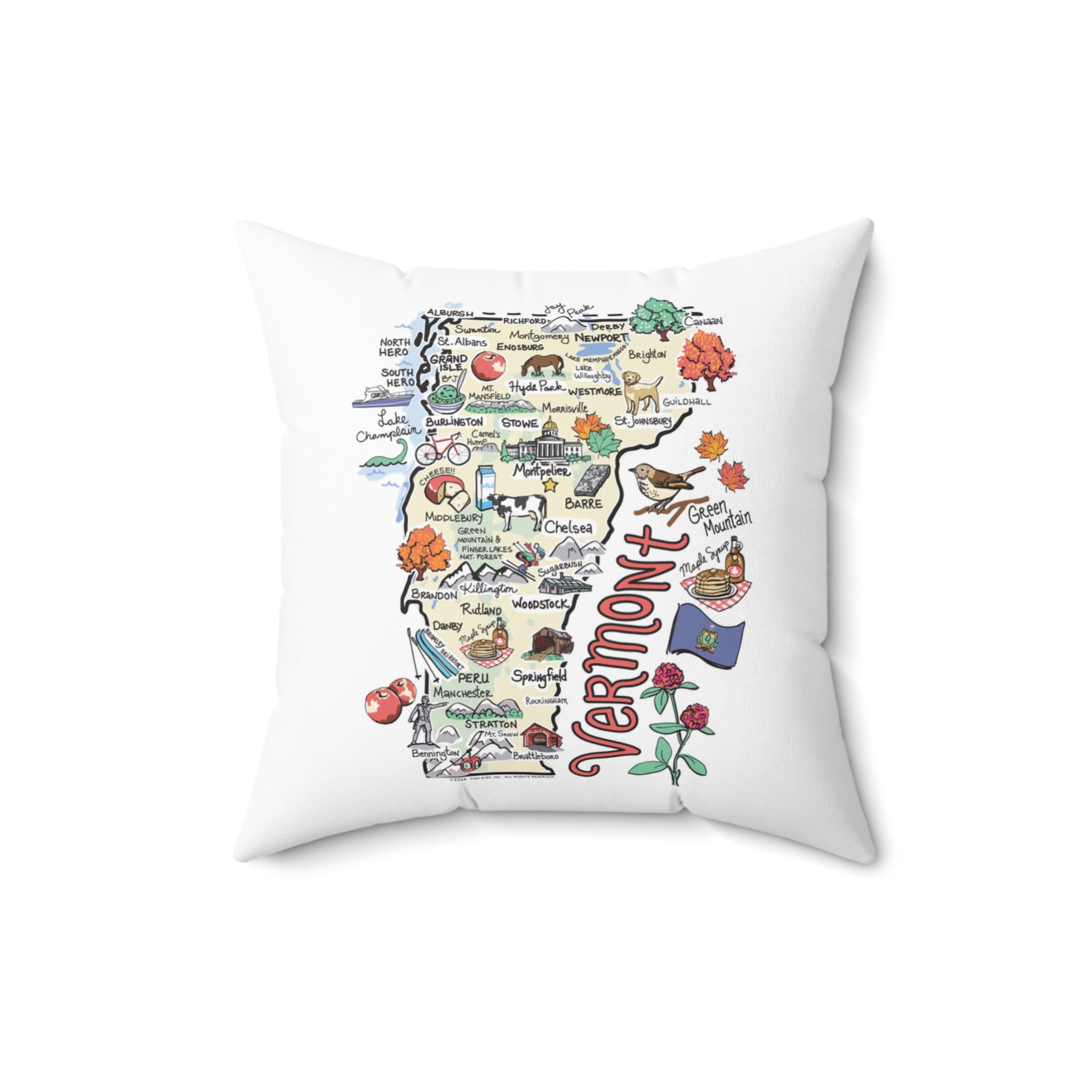 State Map Pillow
