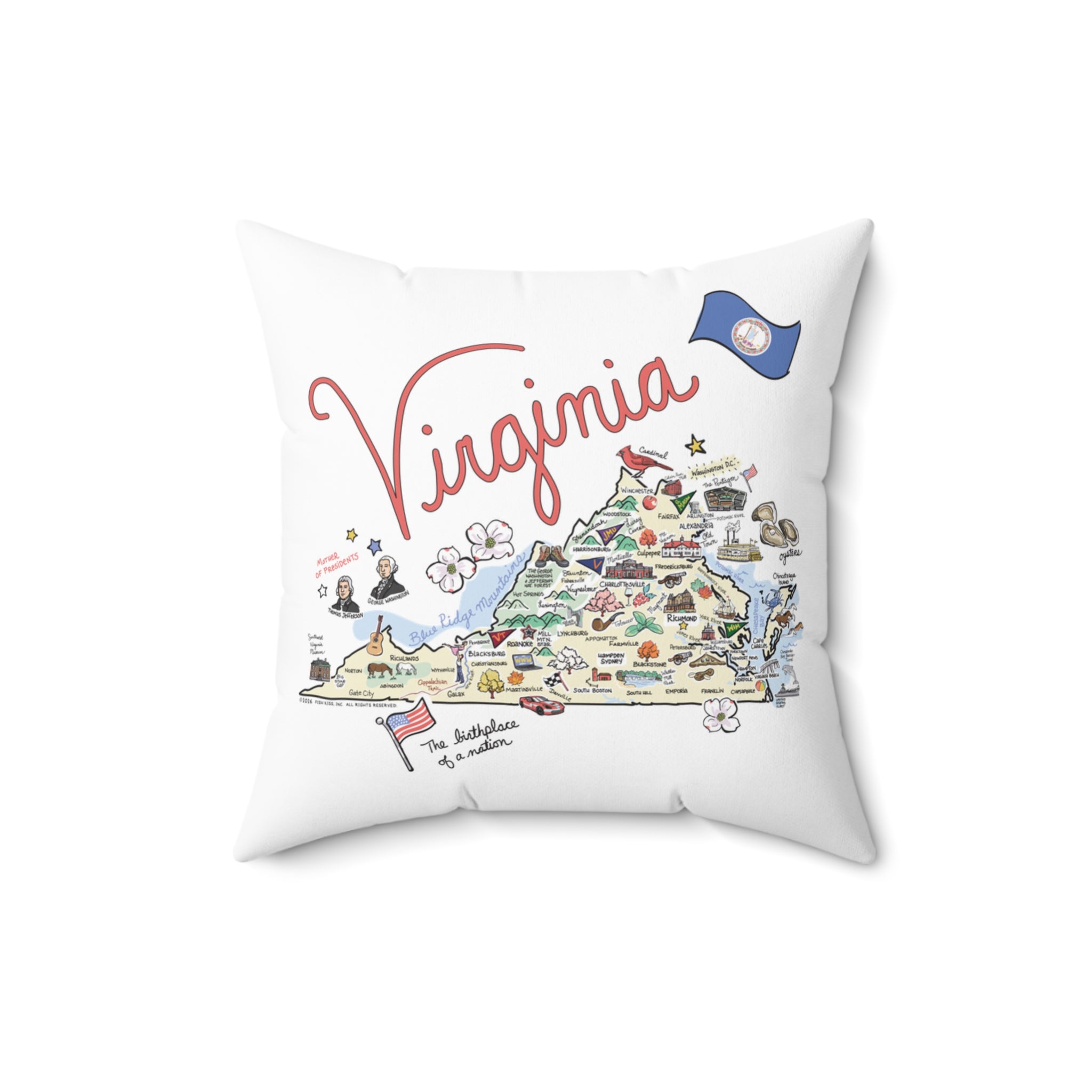 State Map Pillow