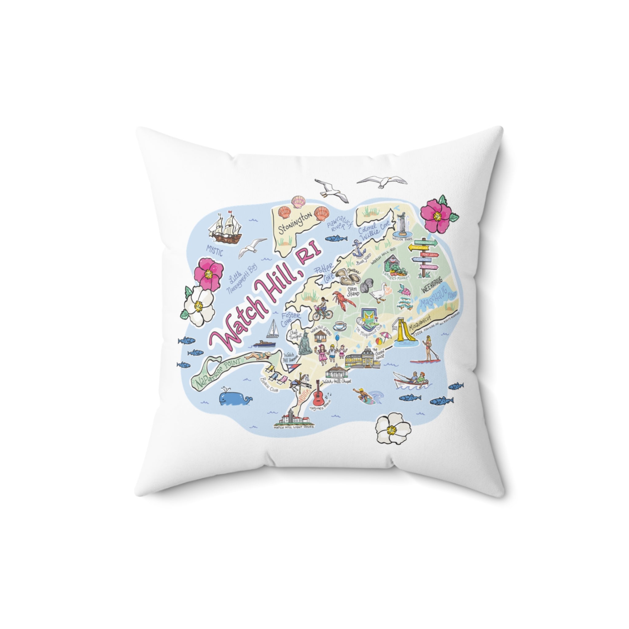 State Map Pillow